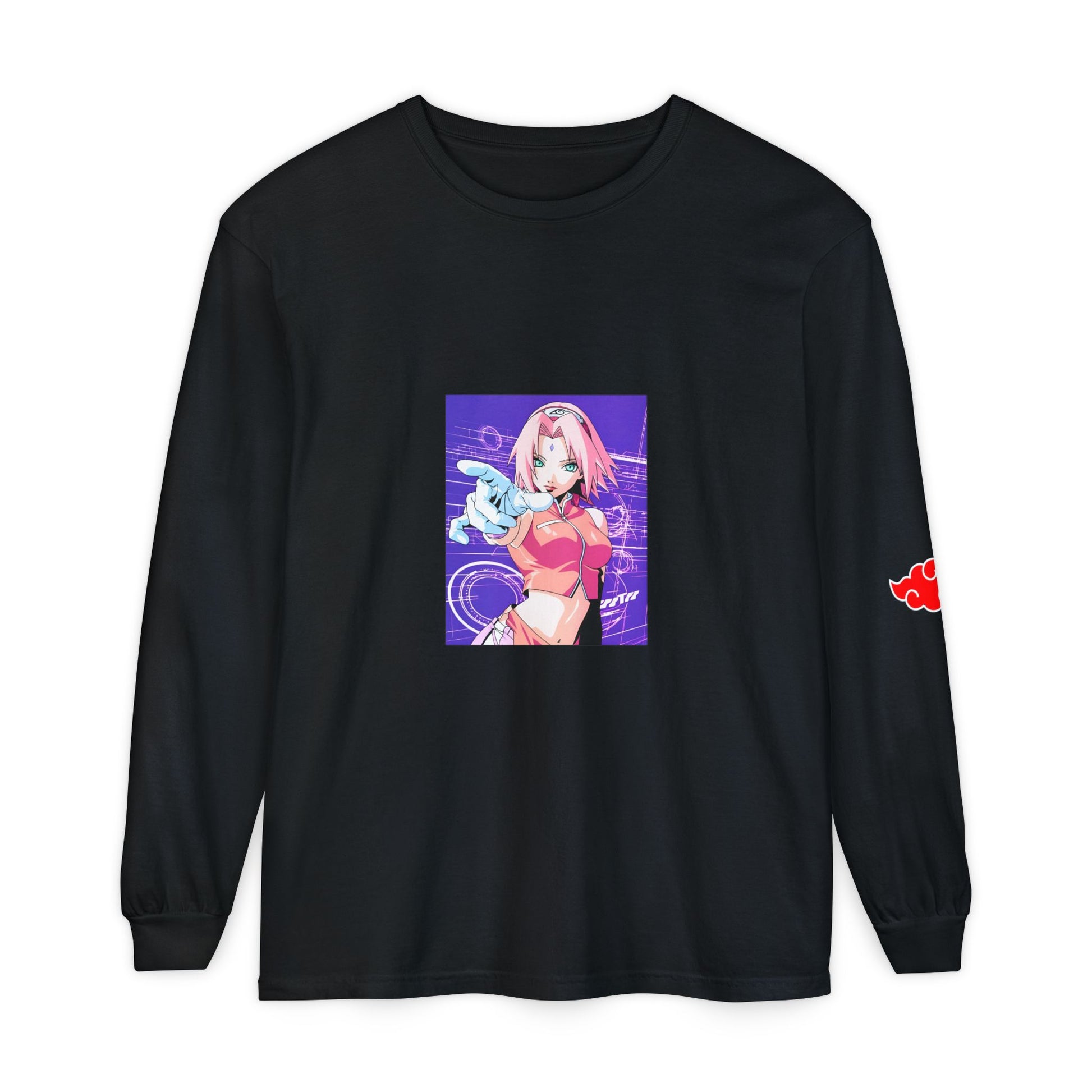 Naruti-Sakura Long Sleeve Tee