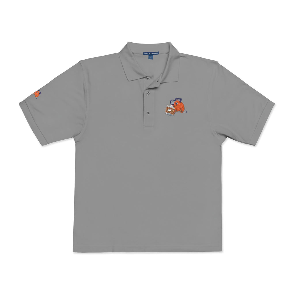 Embroidered Unisex Polo Shirt - Casual Comfort for Everyday Style