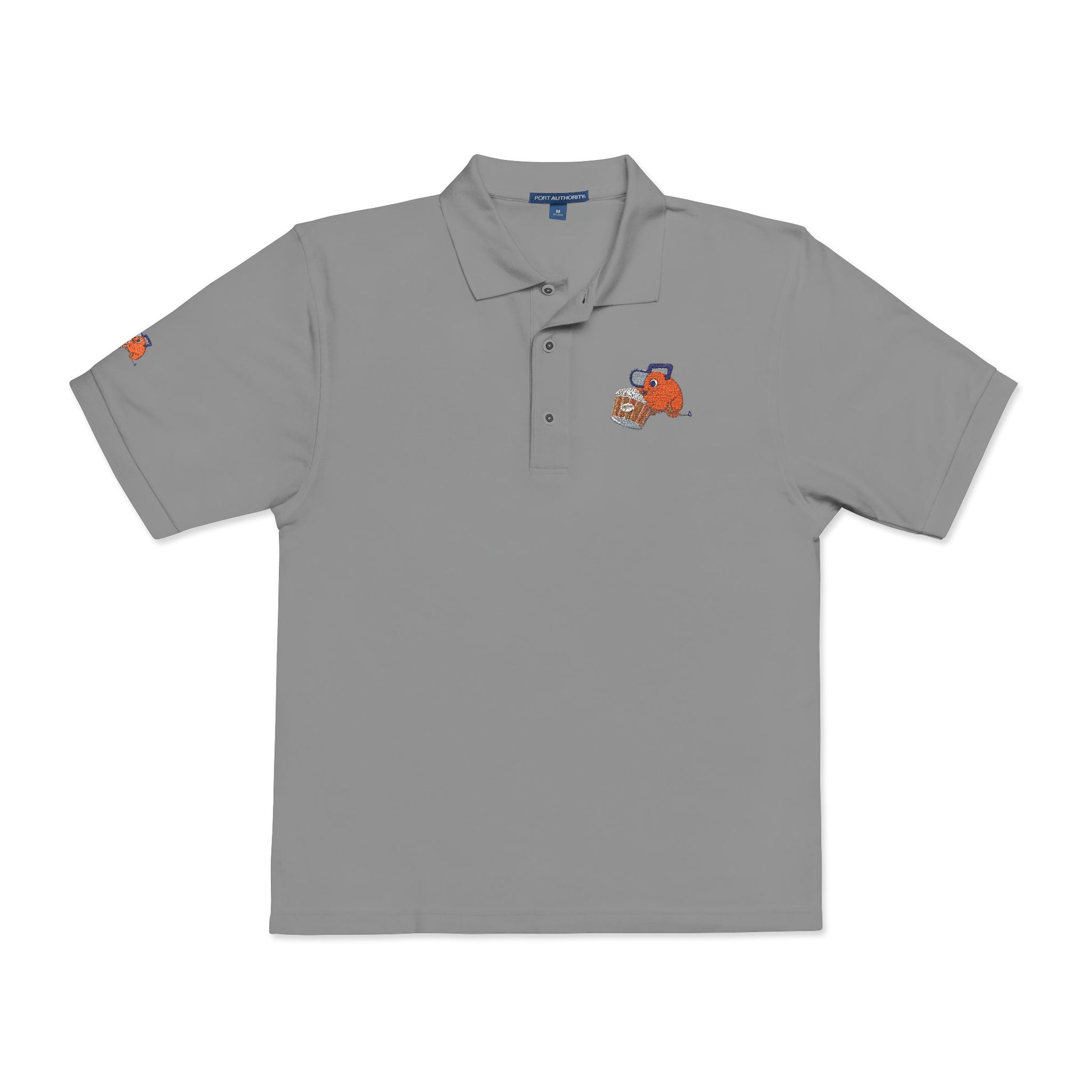 Embroidered Unisex Polo Shirt - Casual Comfort for Everyday Style