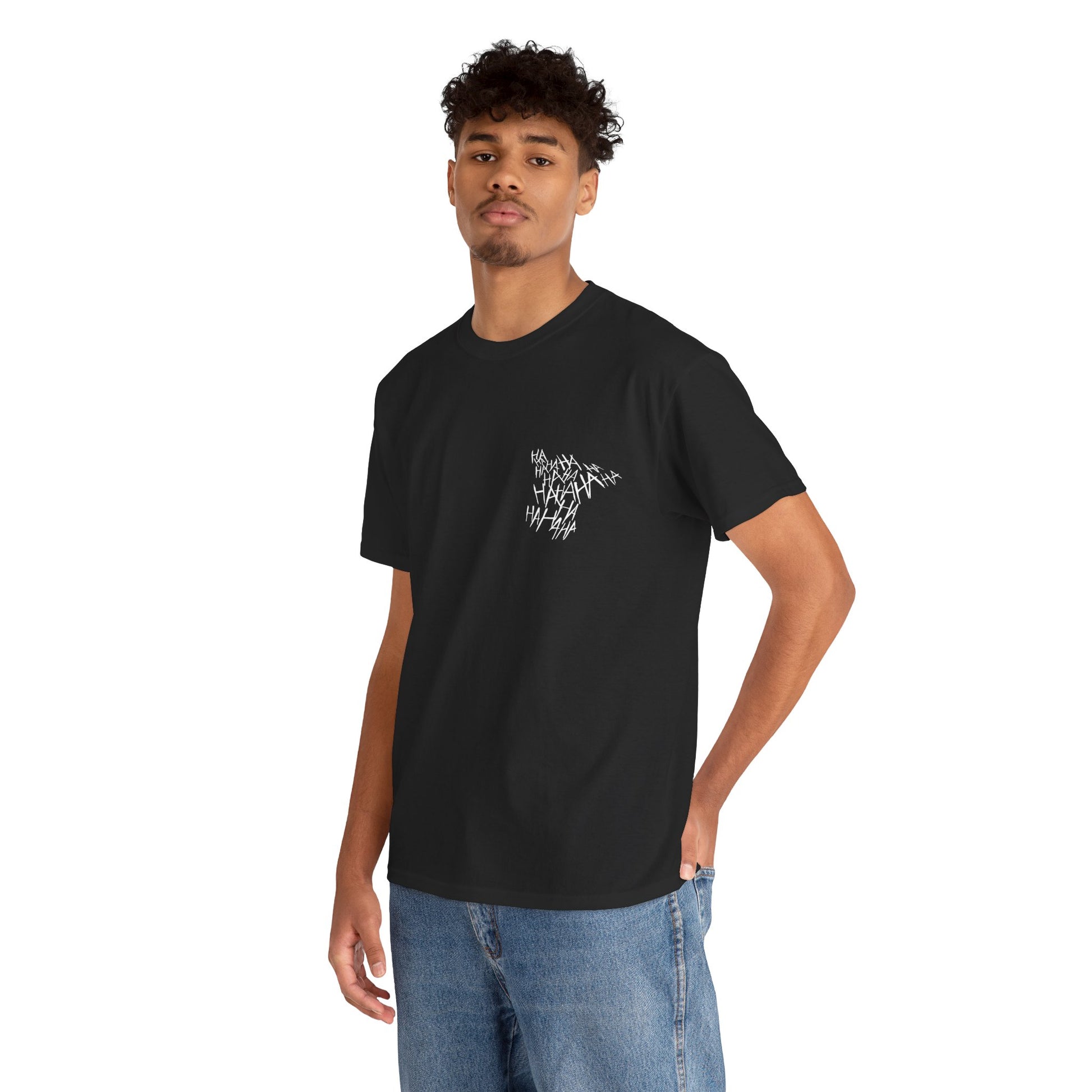 Smiley Chaos Black T-Shirt