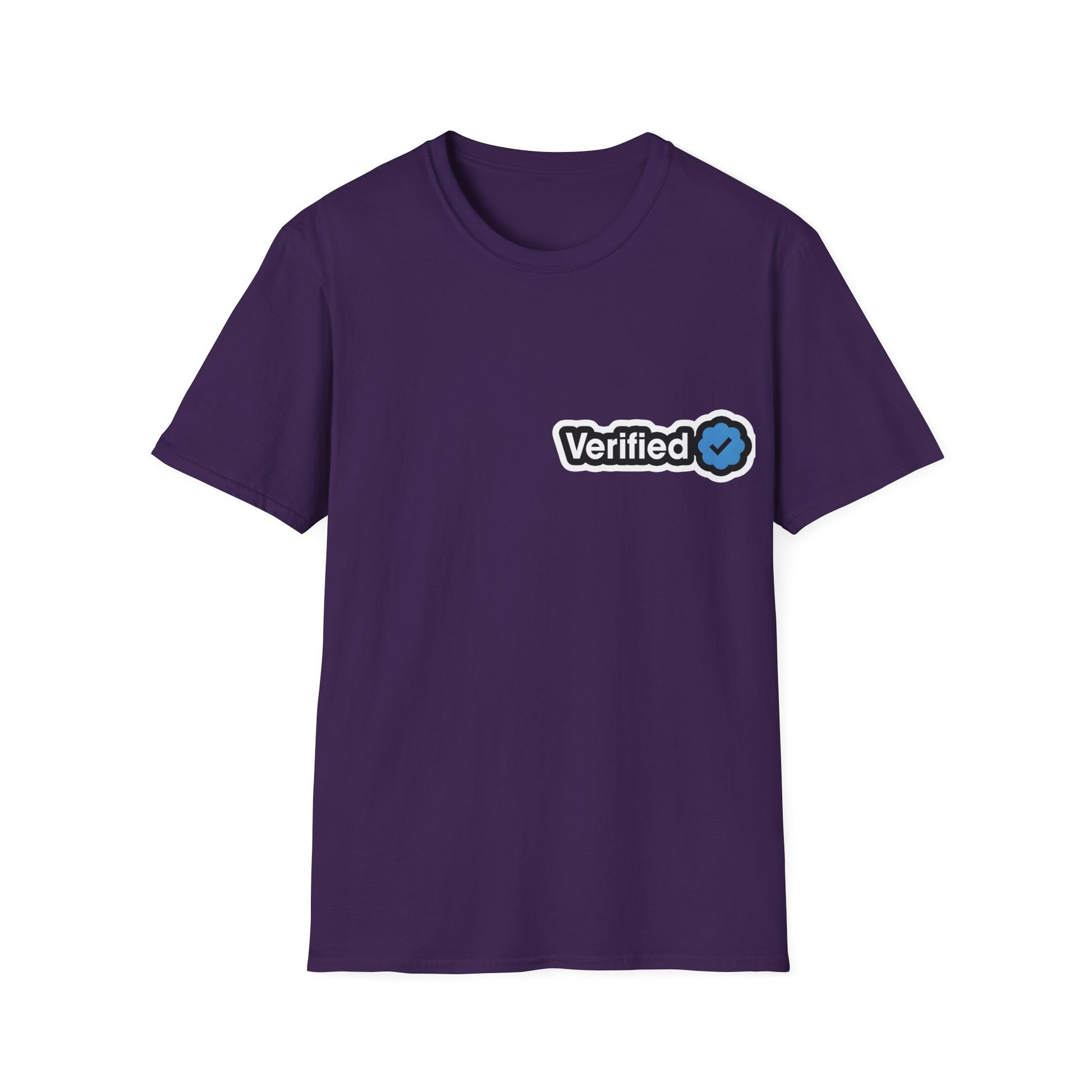 Verified-for Social Media Enthusiasts Unisex Shirt