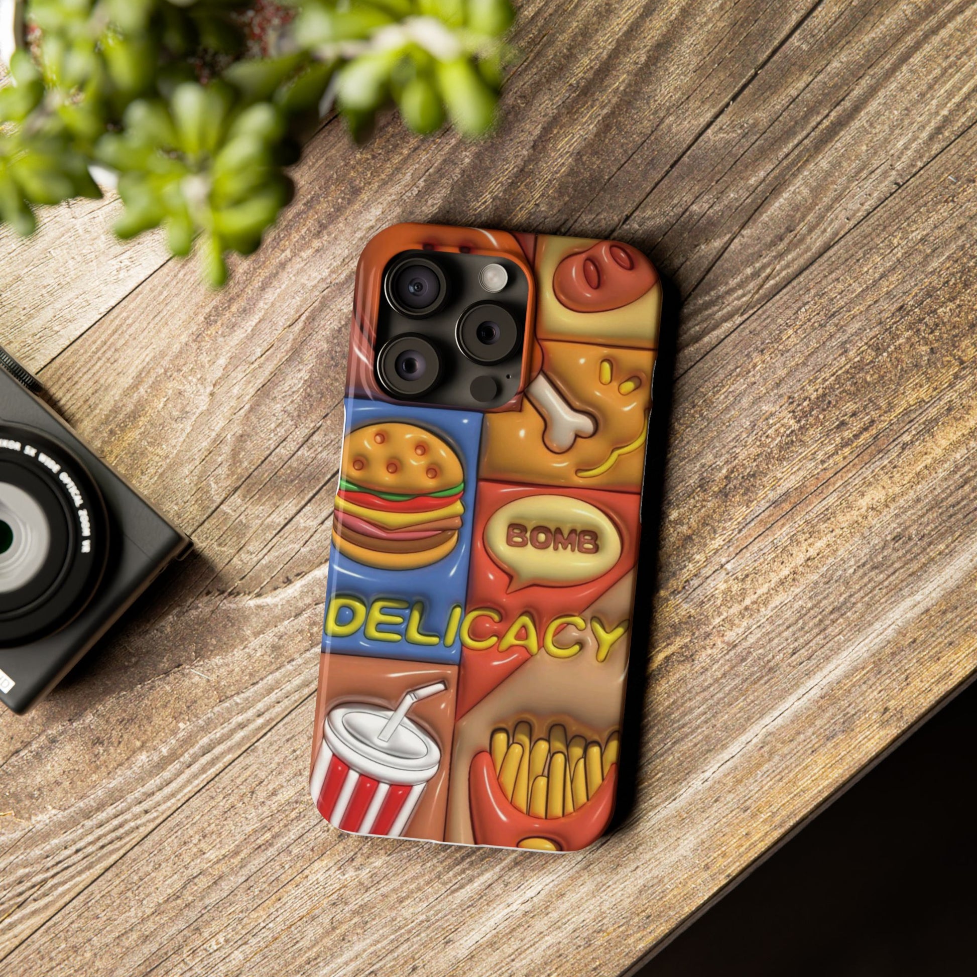 Fast Food Lover - Slim Phone Cases