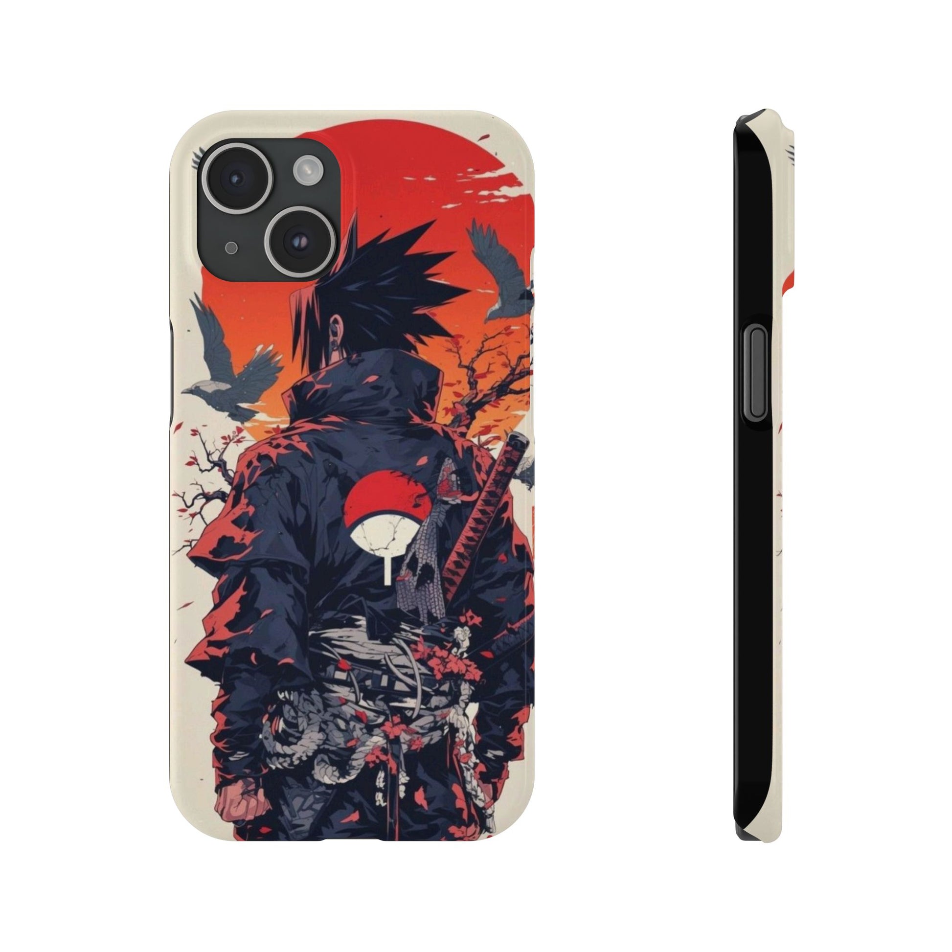 Slim Phone Case with Jap Design
