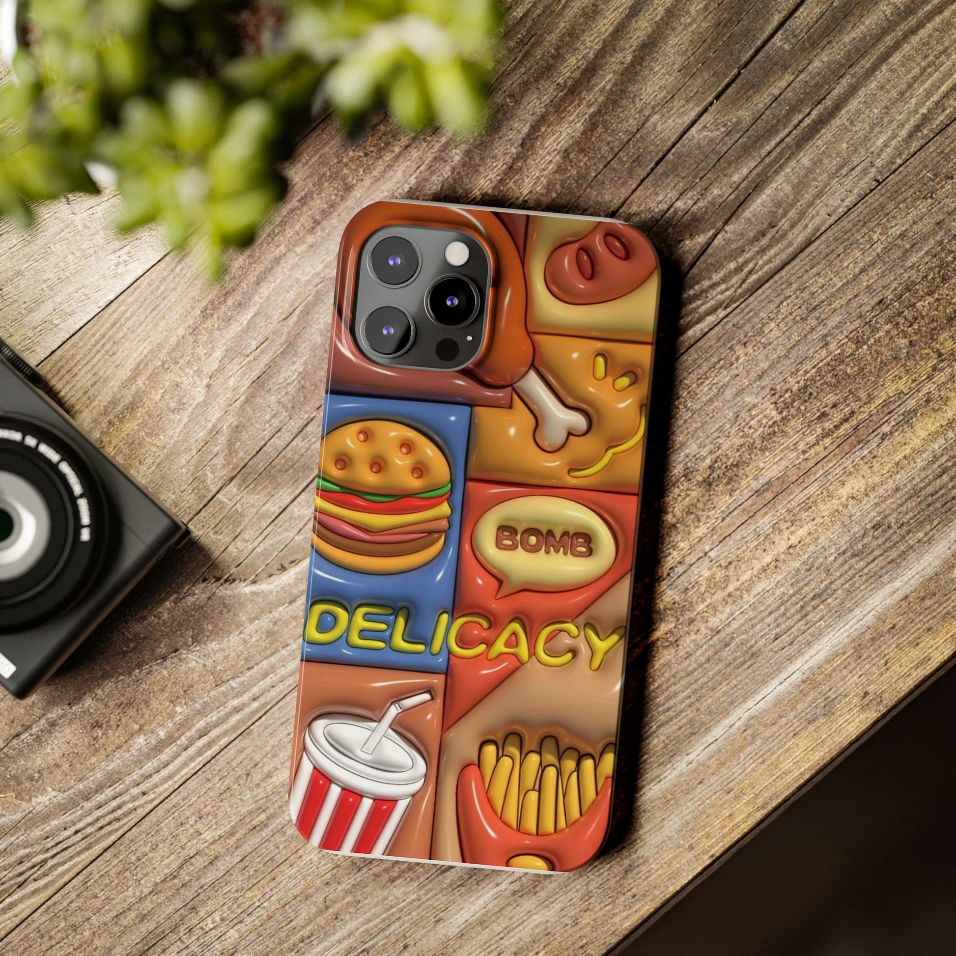 Fast Food Lover - Slim Phone Cases