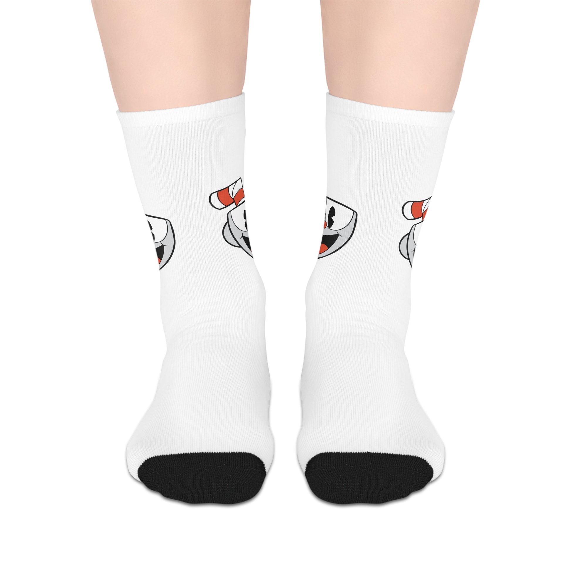 Funny Vibes|Mid-Length Socks