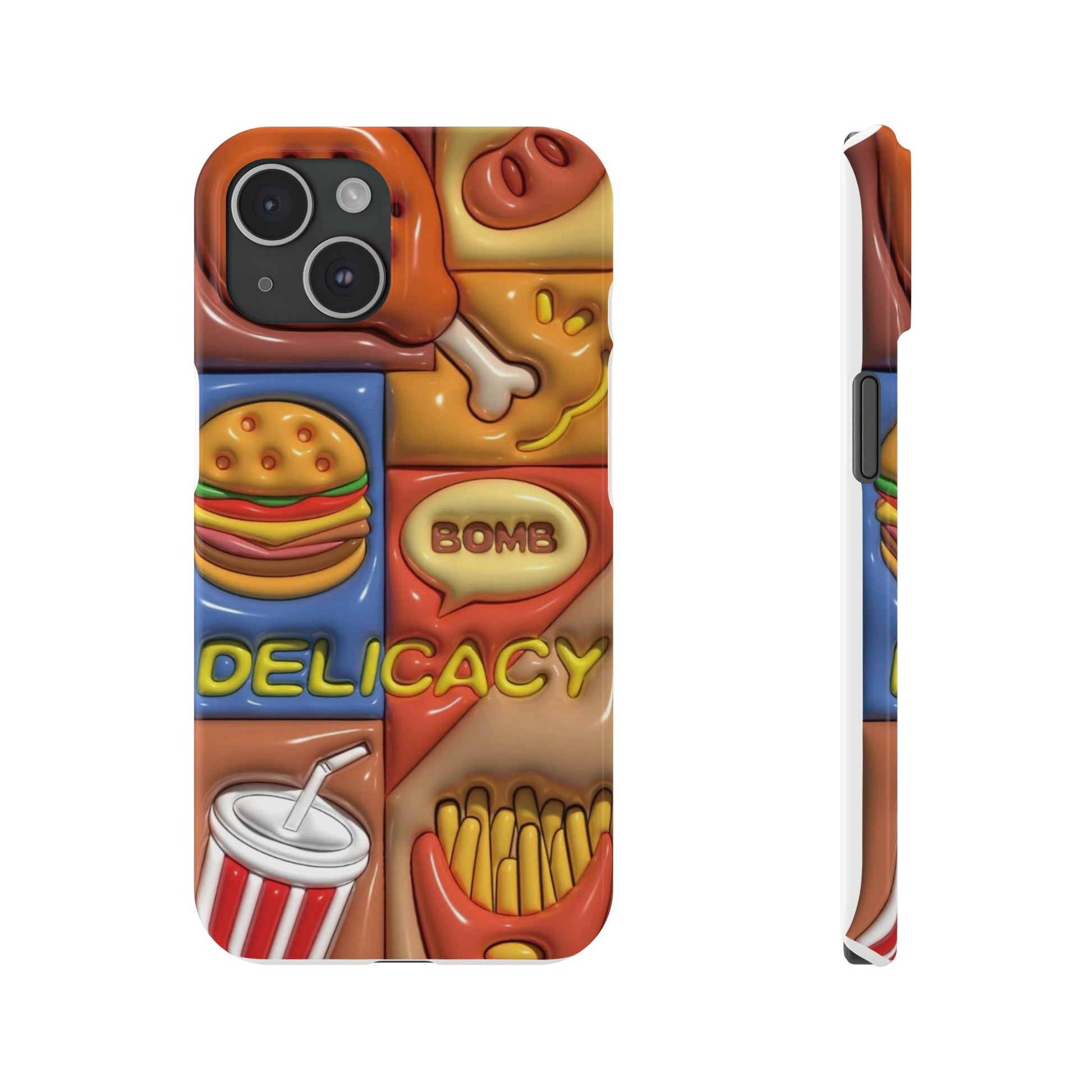Fast Food Lover - Slim Phone Cases
