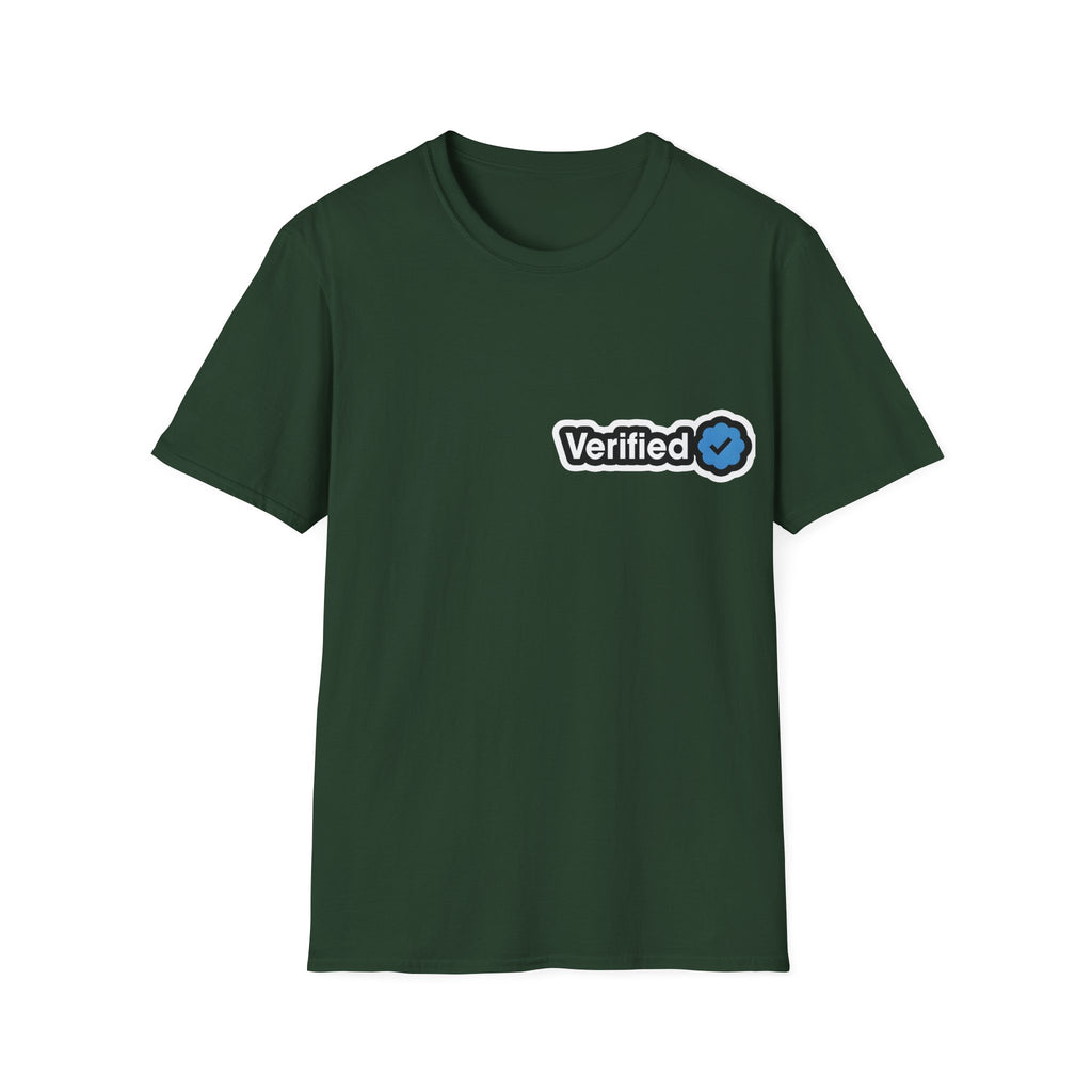 Verified-for Social Media Enthusiasts Unisex Shirt