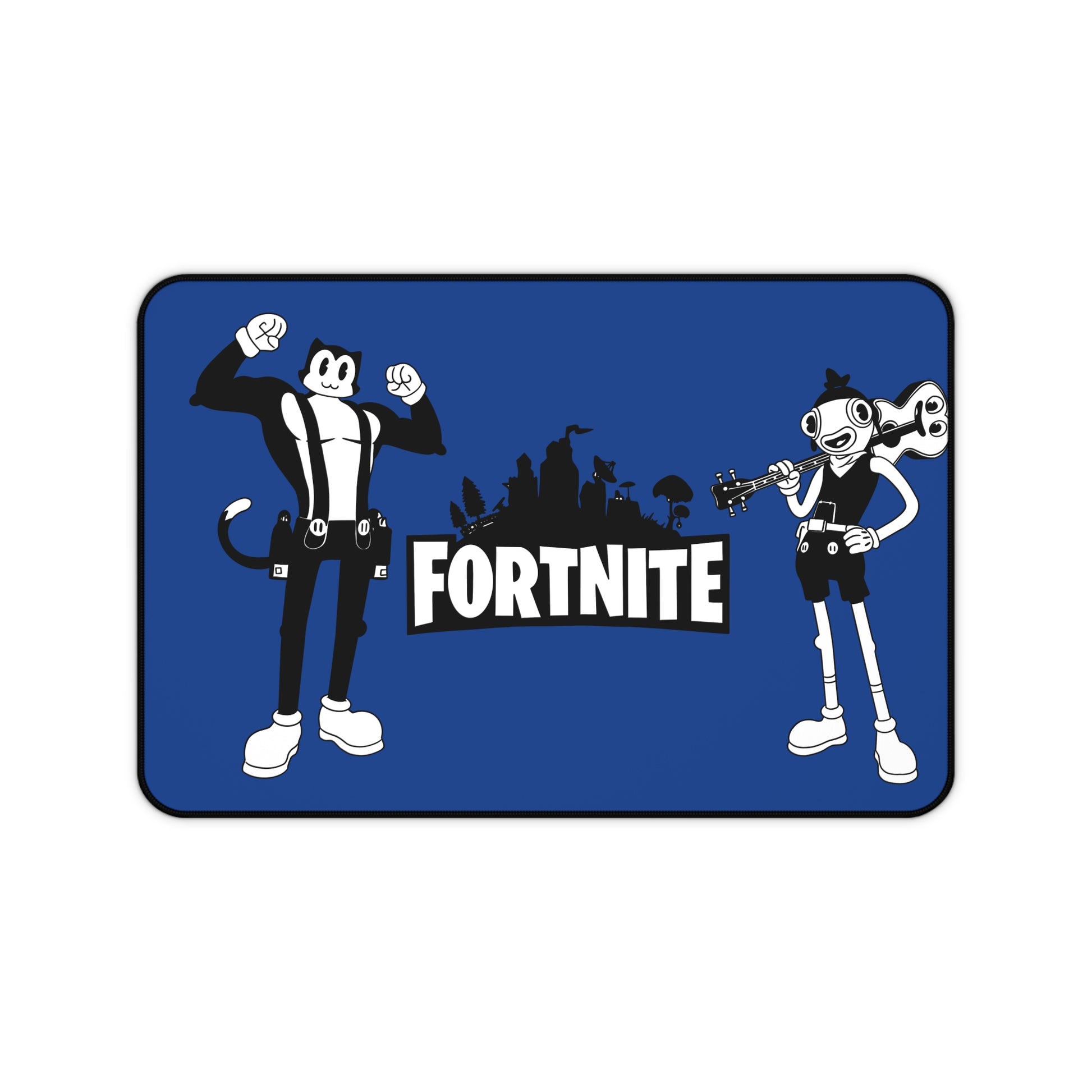 Fortnite Gaming Desk Mat - Fun Blue Mat for Gamers