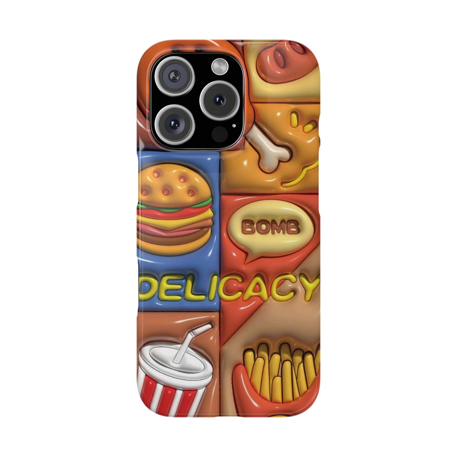 Fast Food Lover - Slim Phone Cases