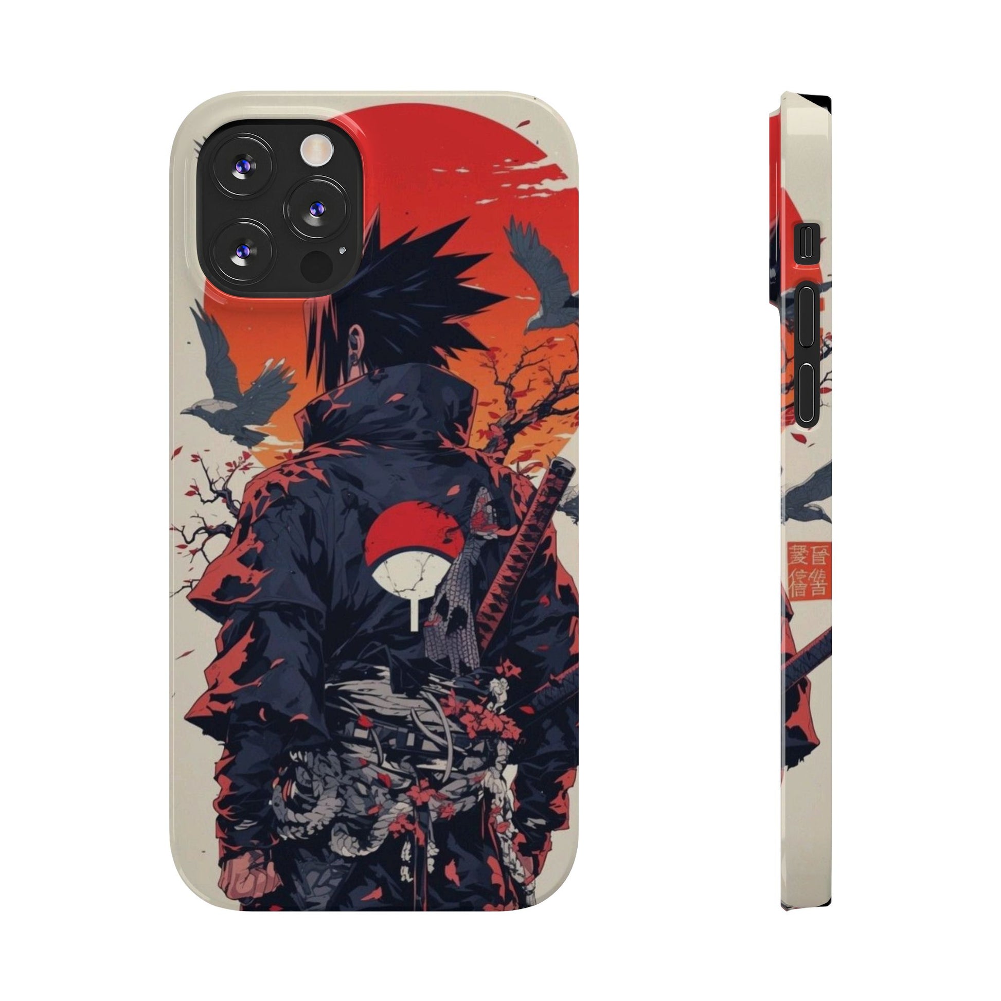 Slim Phone Case with Jap Design