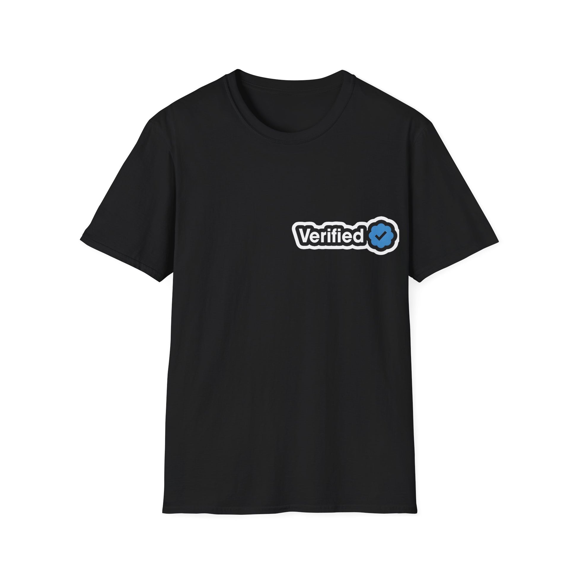 Verified-for Social Media Enthusiasts Unisex Shirt