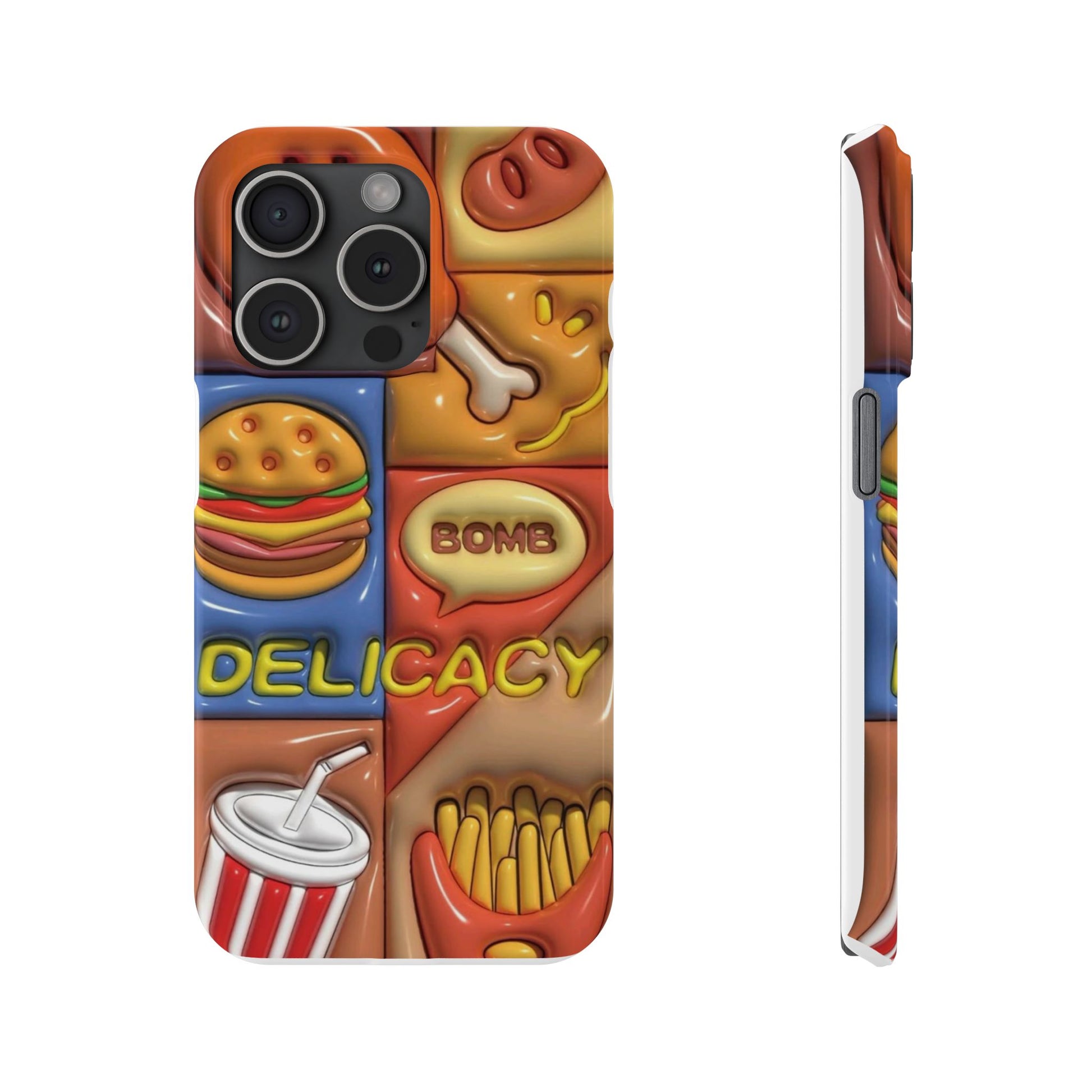 Fast Food Lover - Slim Phone Cases