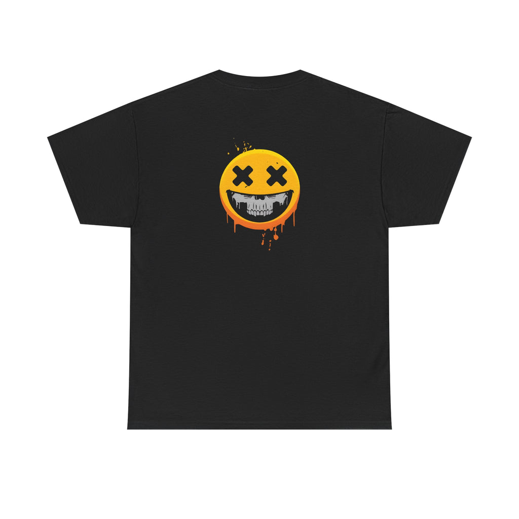 Smiley Chaos Black T-Shirt