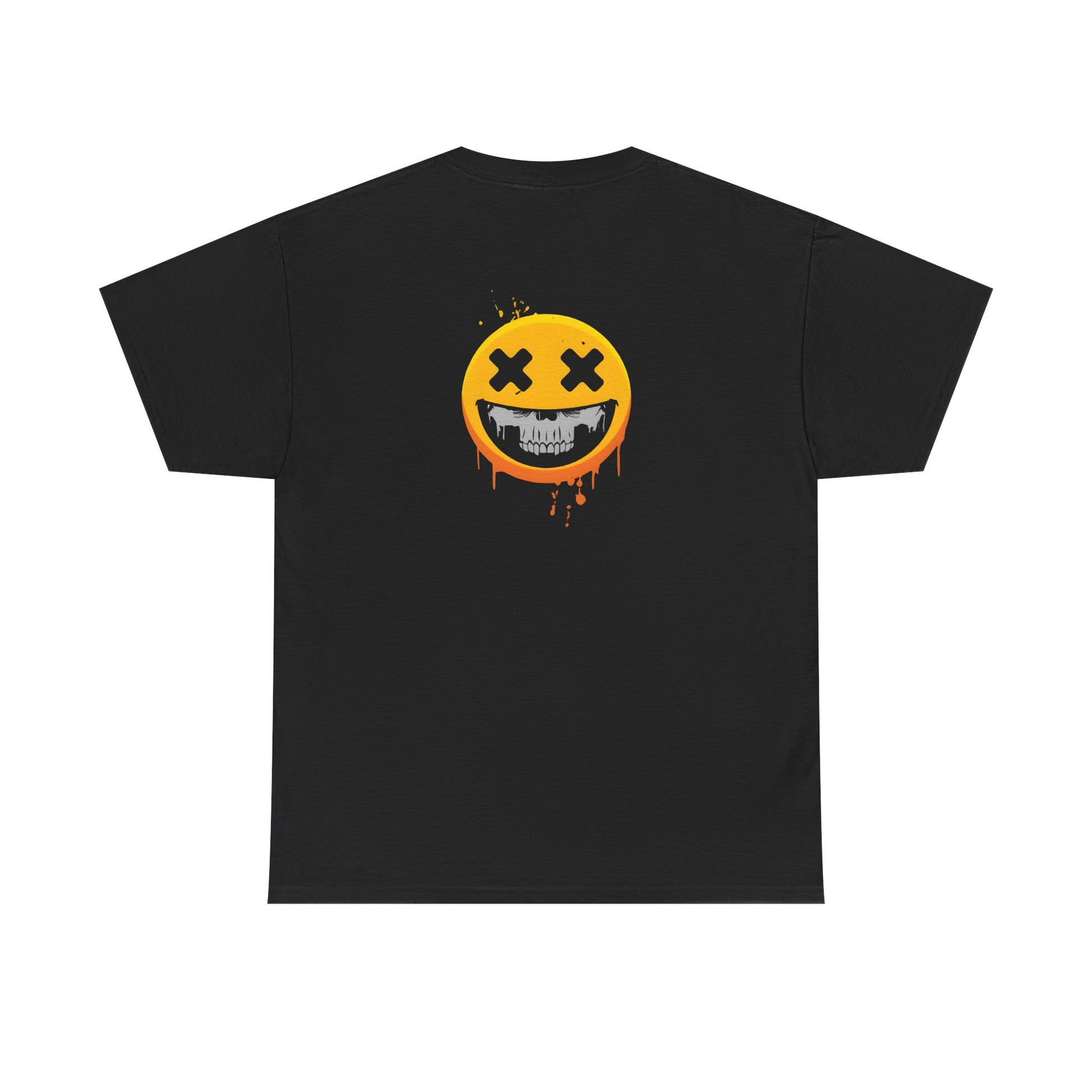 Smiley Chaos Black T-Shirt
