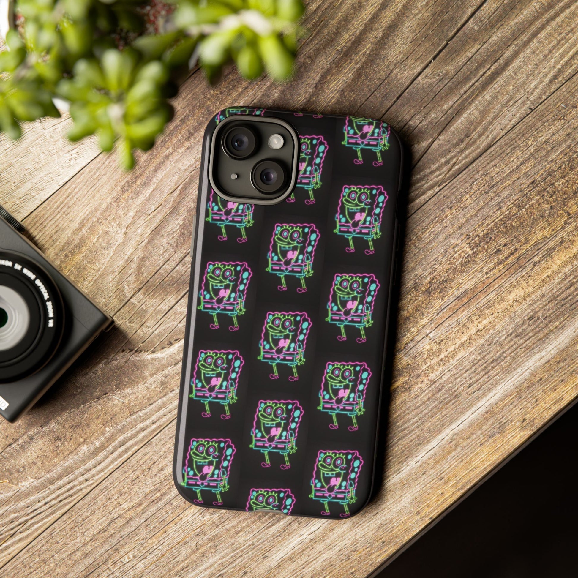 SpongeBob Phone Case - Tough Character Design for Kids & Fans