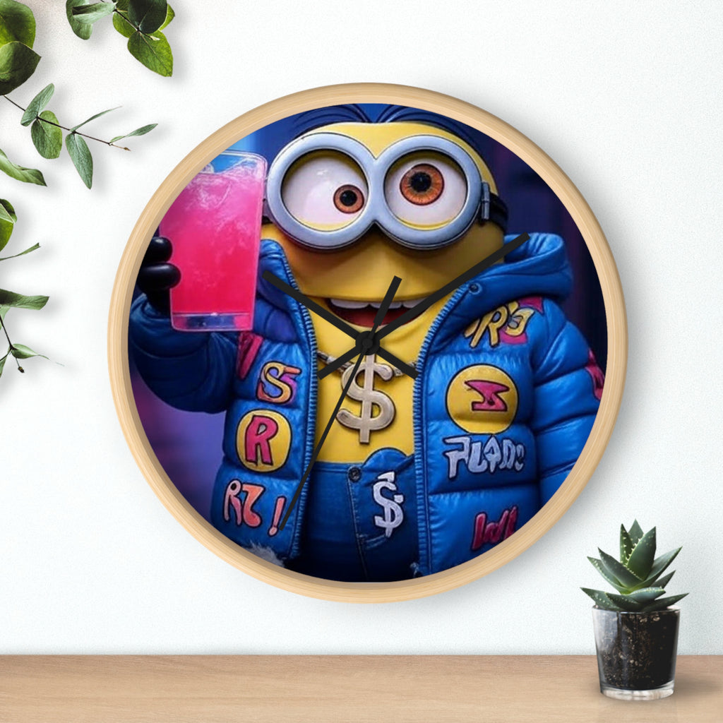 Minions Wall Clock - Home Decor