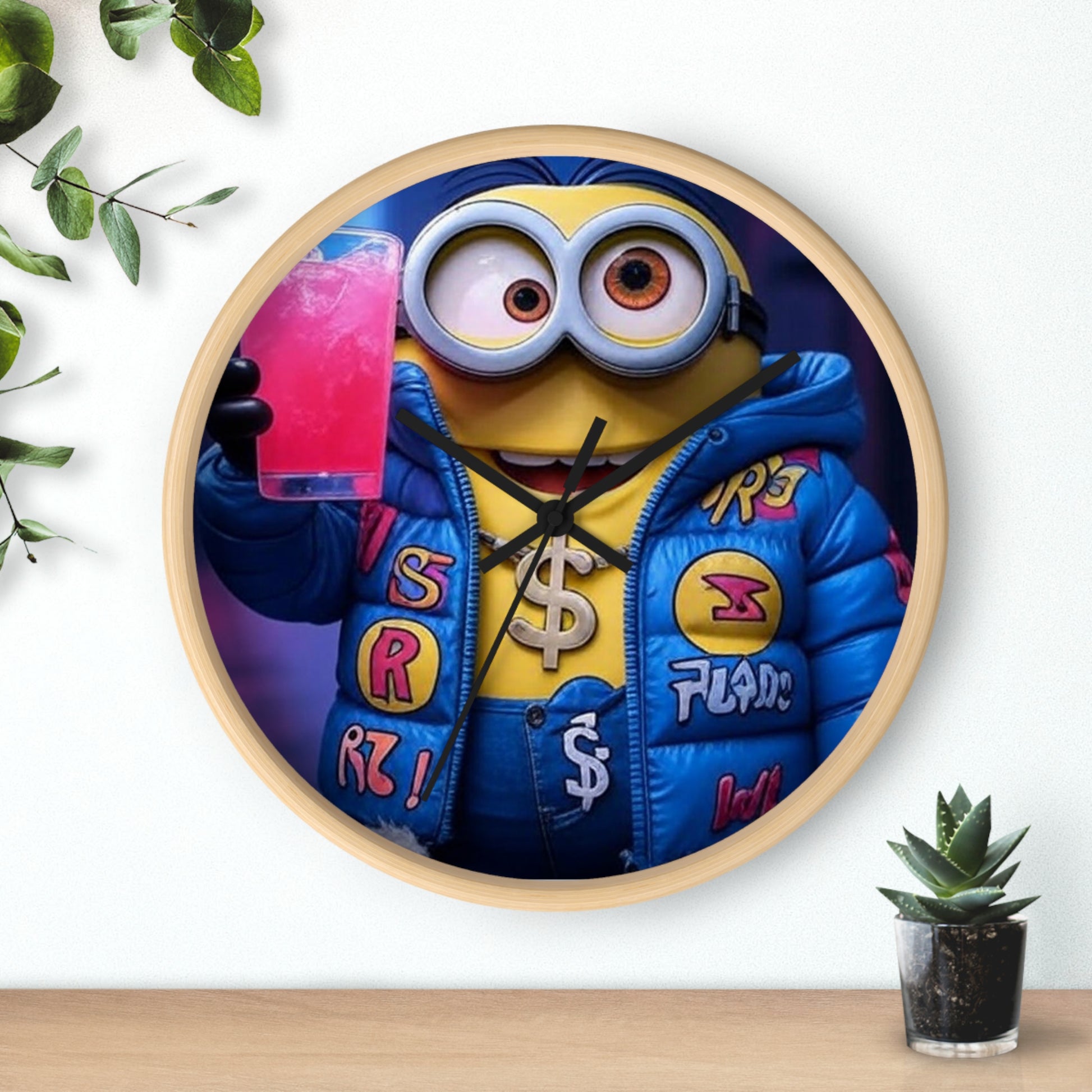 Minions Wall Clock - Home Decor