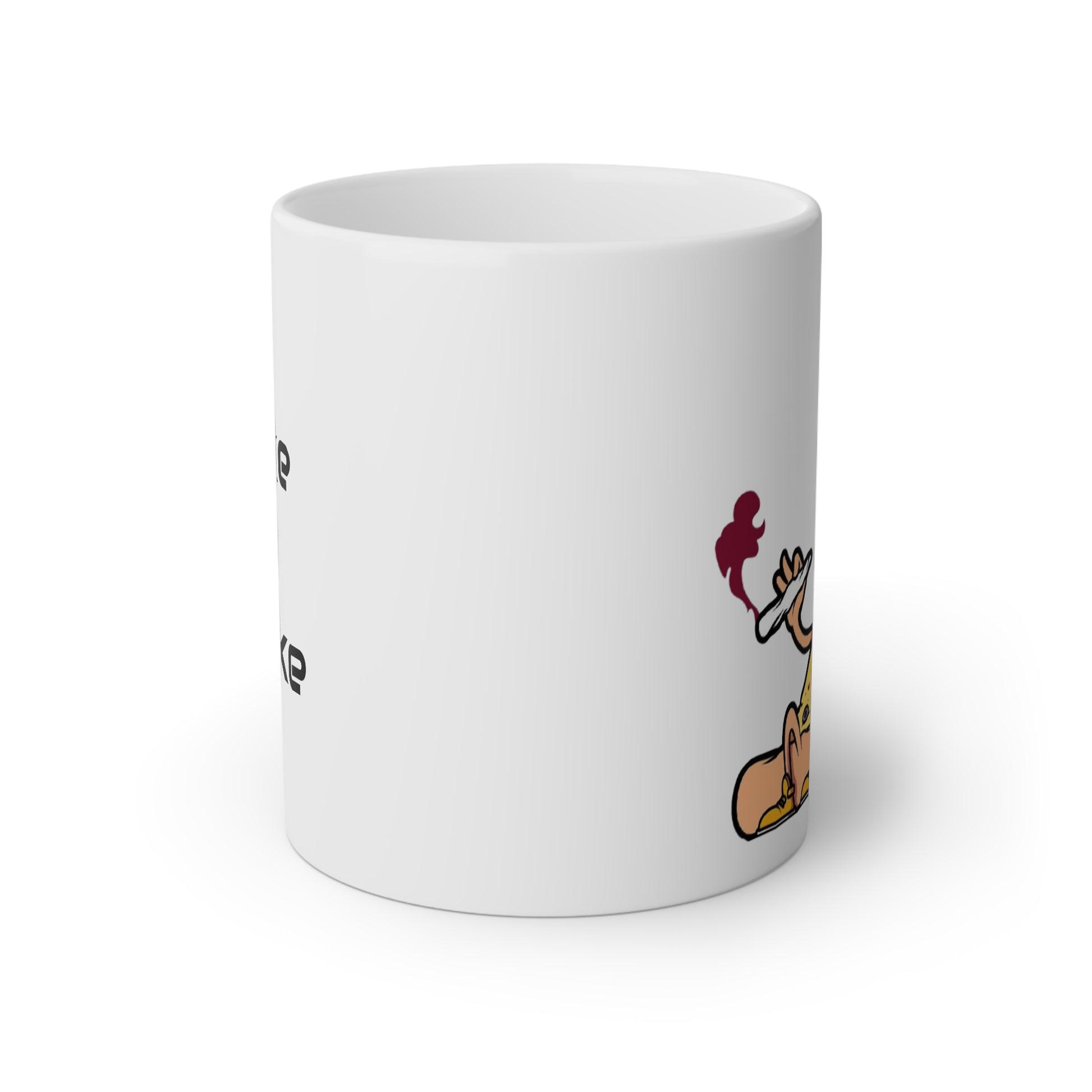 Mug with Hip Hop Pizza Design, 11oz