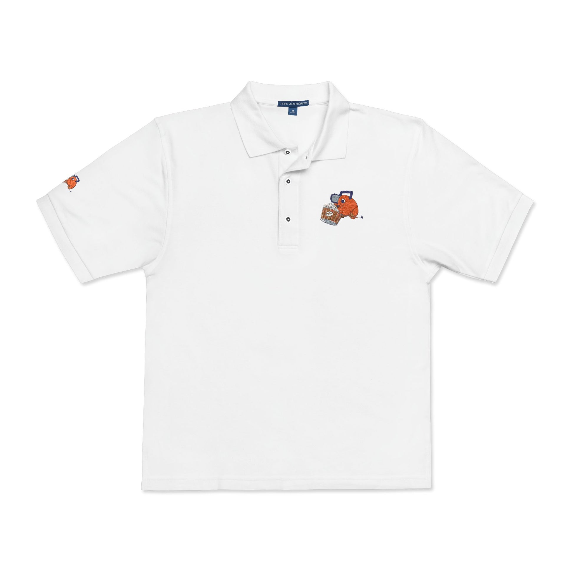 Embroidered Unisex Polo Shirt - Casual Comfort for Everyday Style