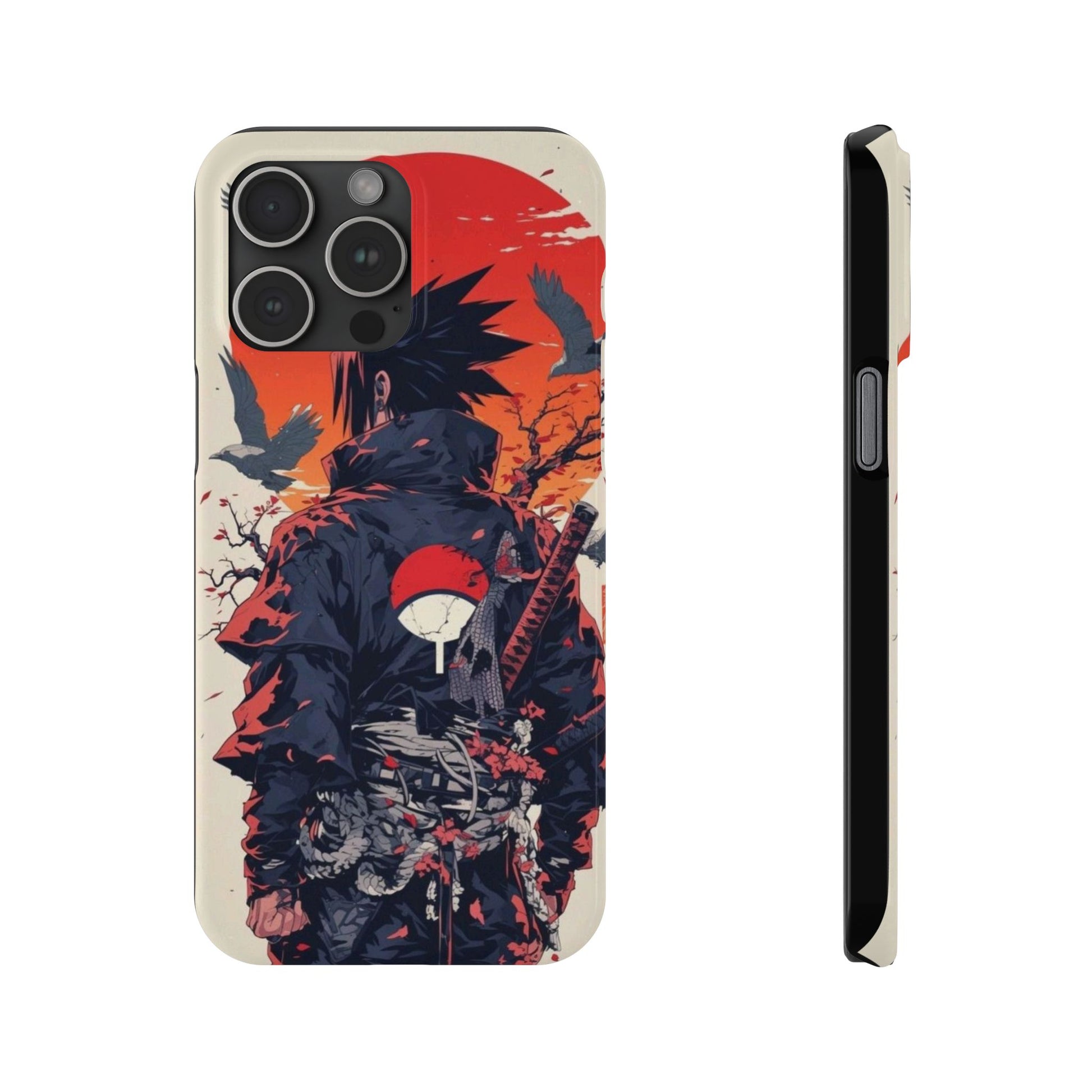 Slim Phone Case with Jap Design