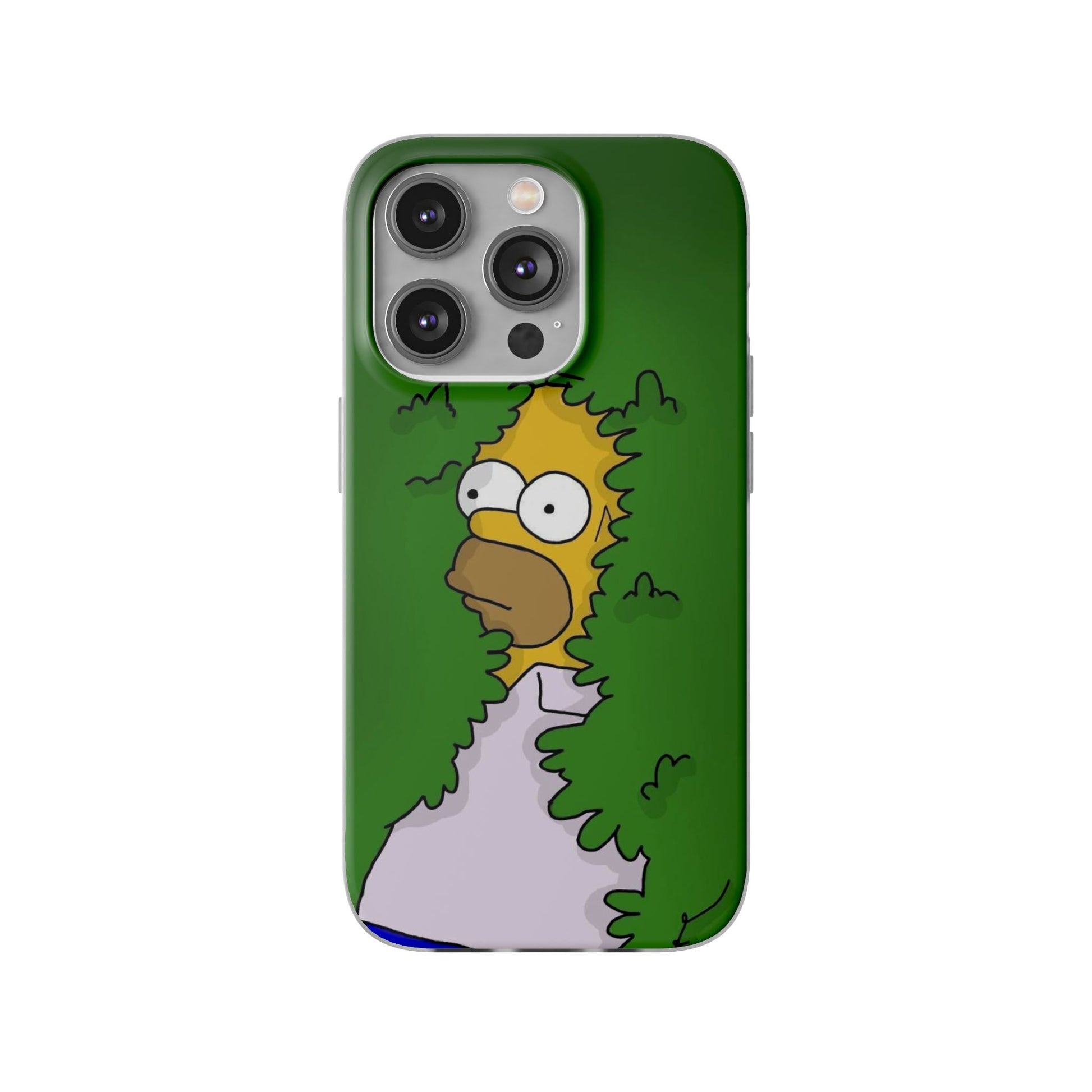 Phone Cases Homer Simpson Hidden in Bush Design