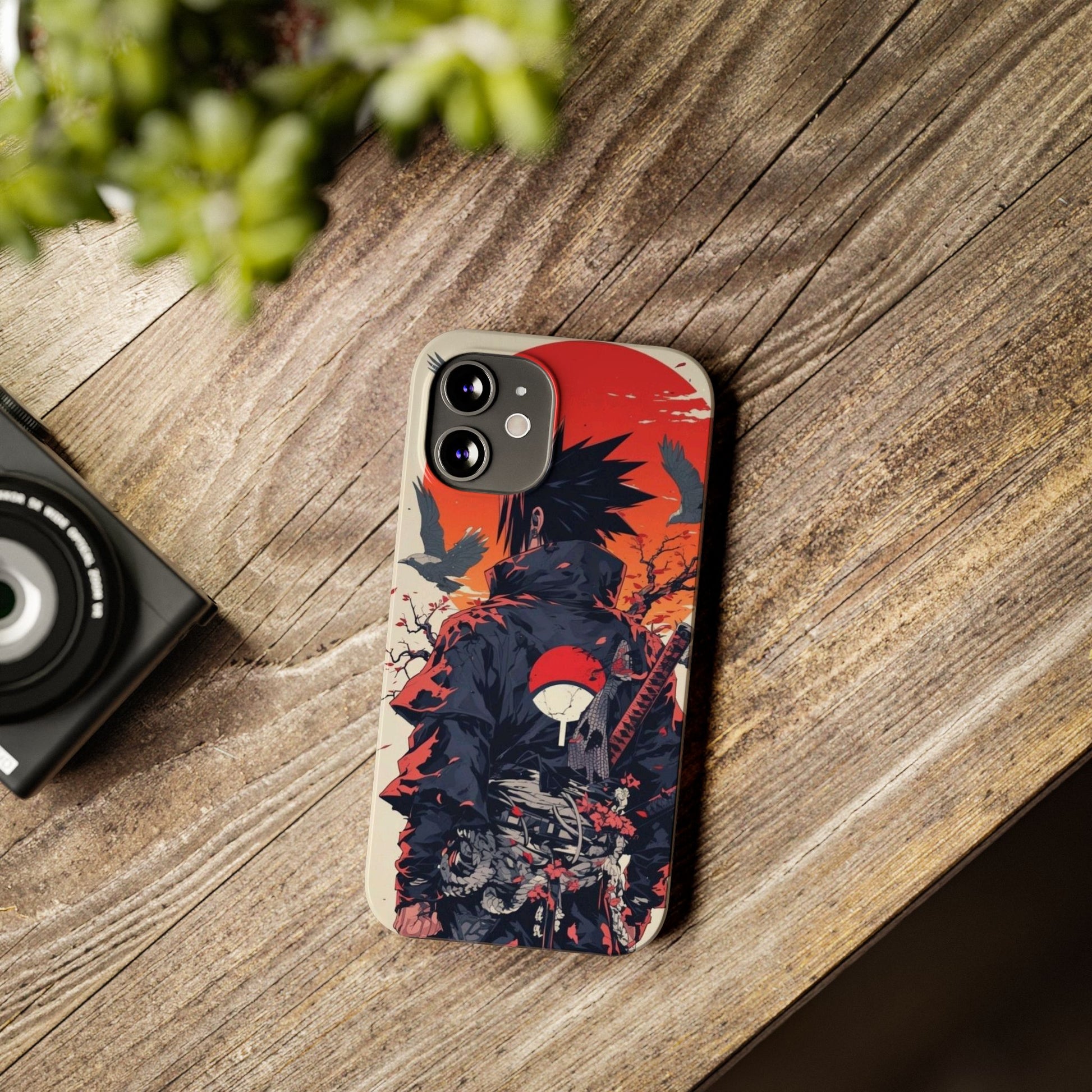Slim Phone Case with Jap Design