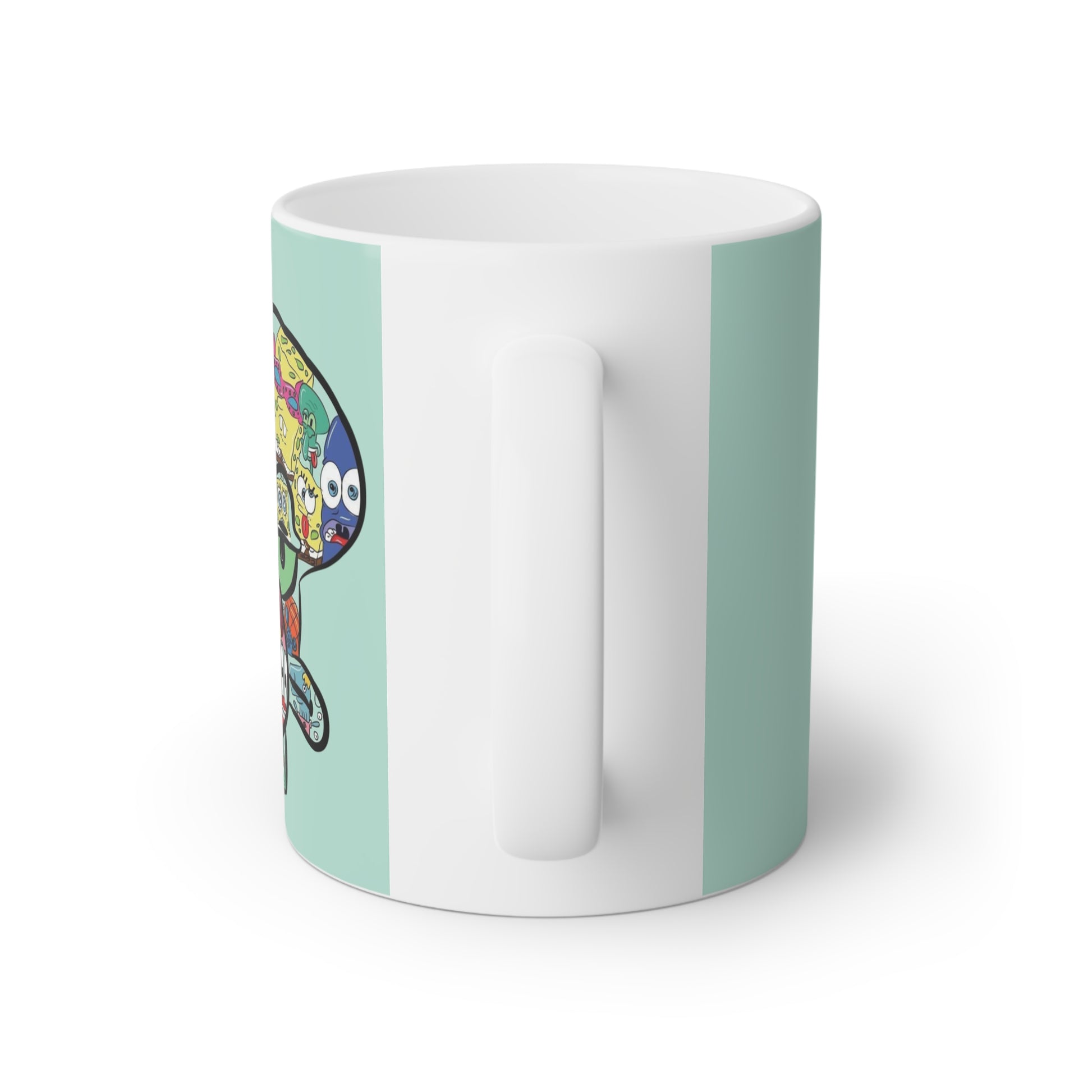 Colorful Cartoon Character Mug - Fun Gift for Kids & Adults