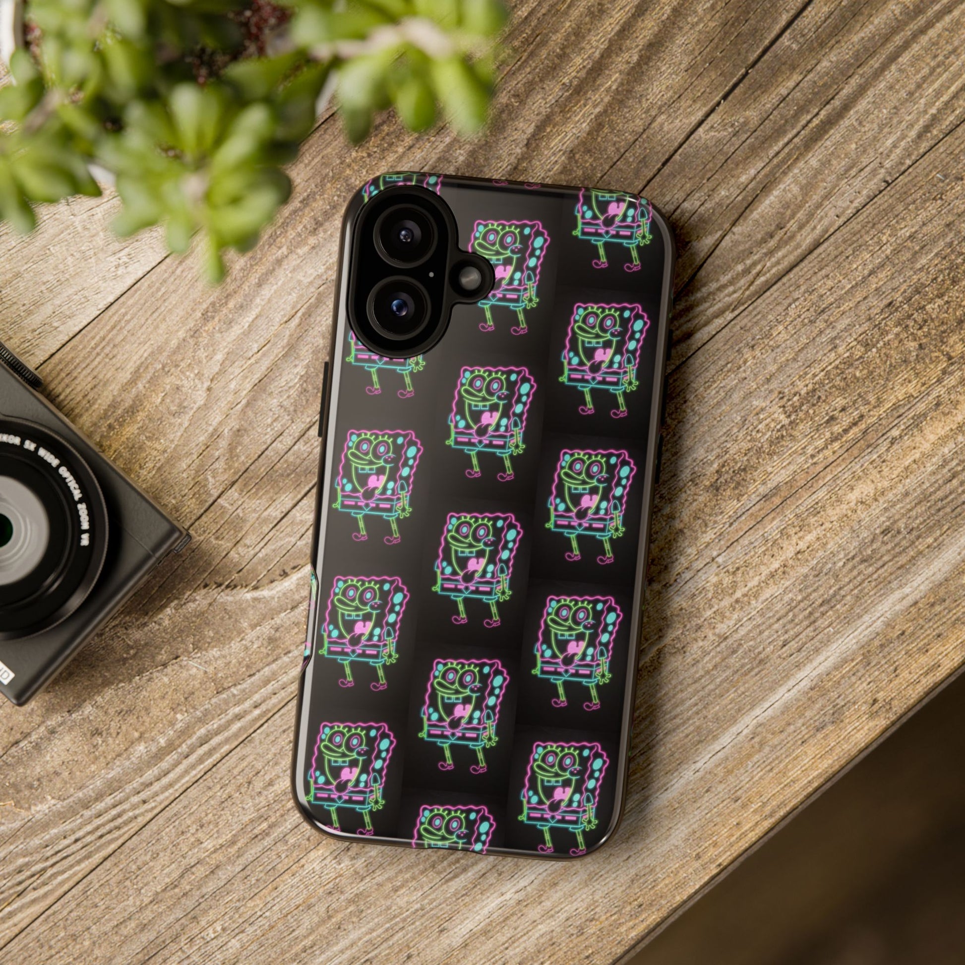 SpongeBob Phone Case - Tough Character Design for Kids & Fans