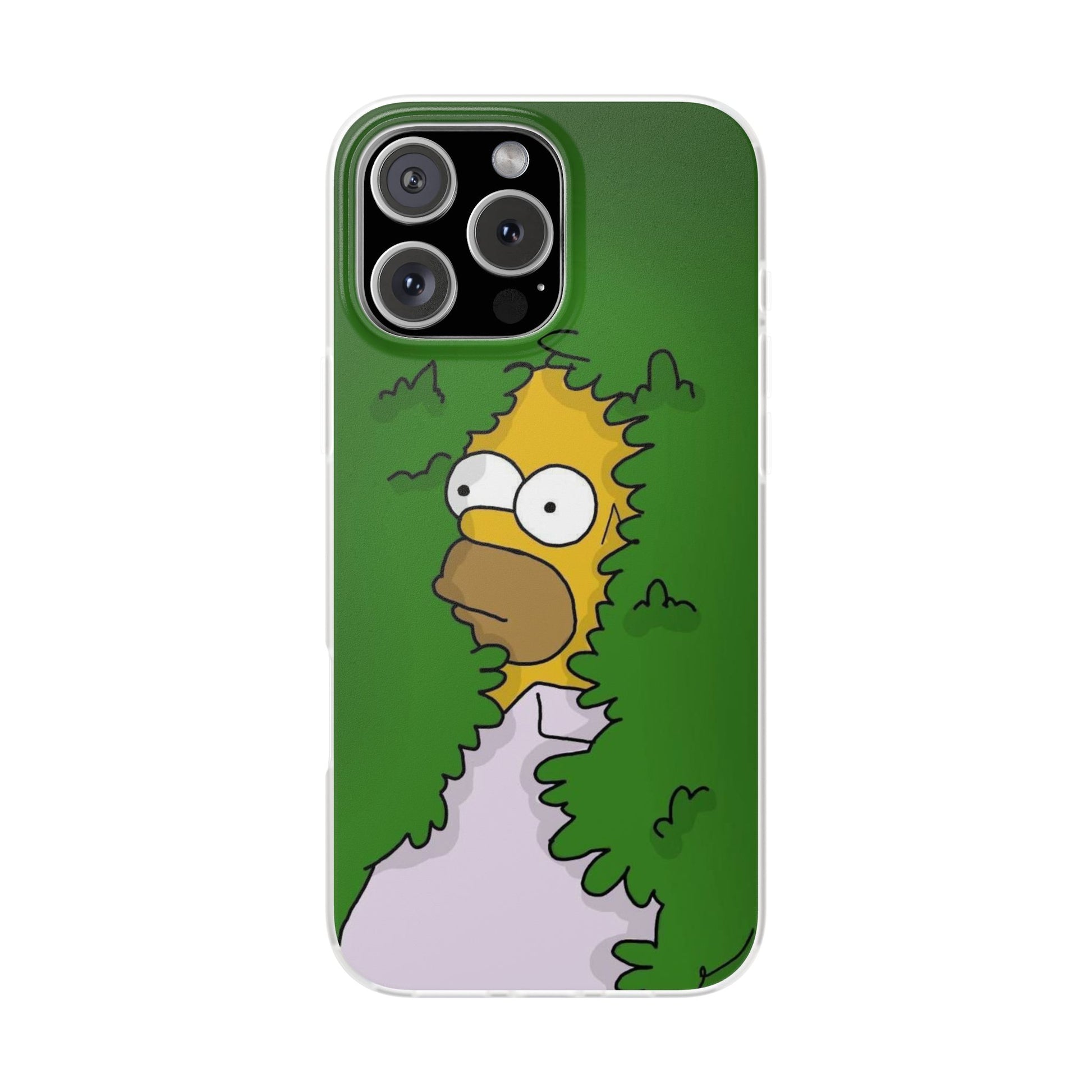 Phone Cases Homer Simpson Hidden in Bush Design