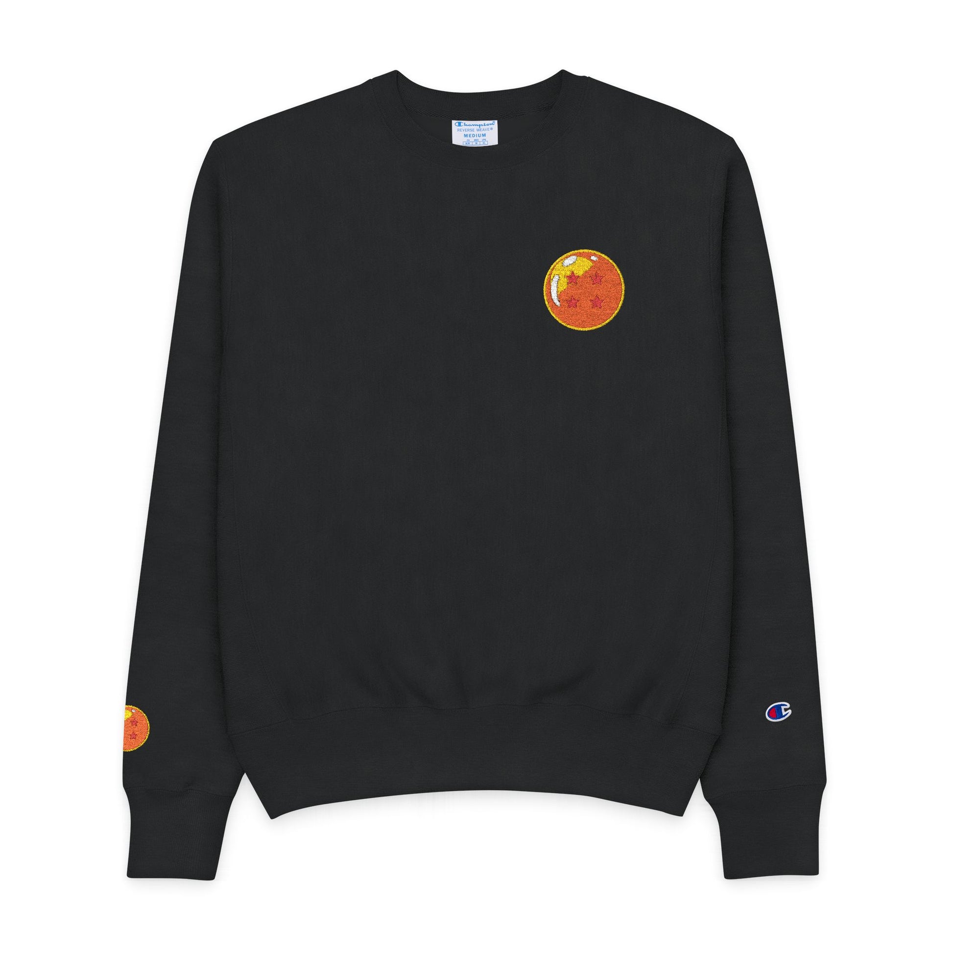 Men's Champion Crewneck Sweatshirt with Unique Graphic Design - Cozy Casual Wear