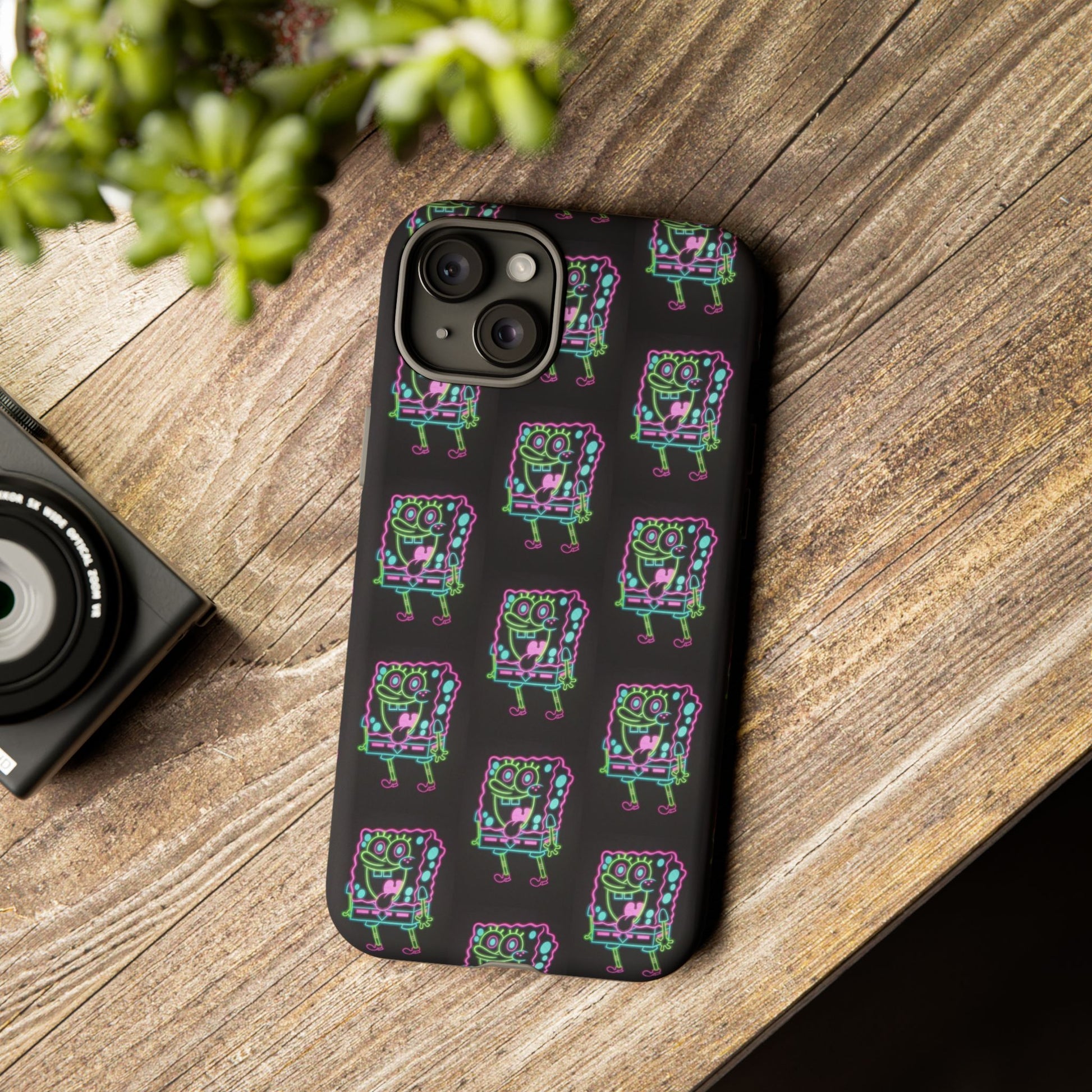 SpongeBob Phone Case - Tough Character Design for Kids & Fans