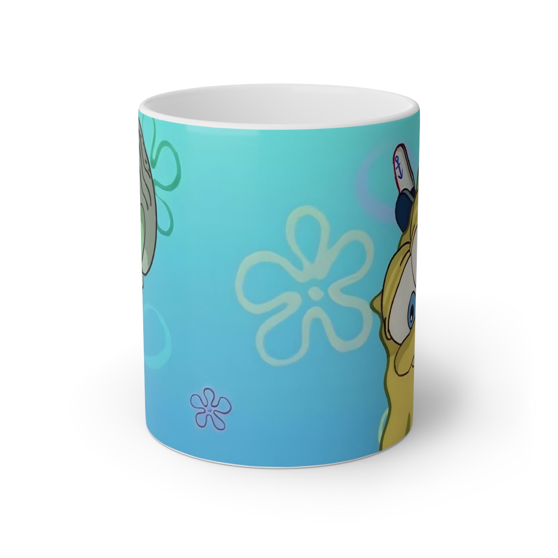 SpongeBob SquarePants Mug - Fun 11oz Cartoon Coffee Cup