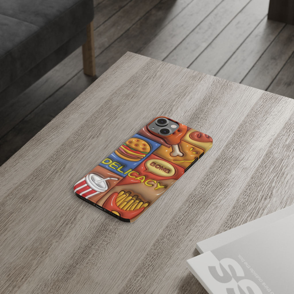 Fast Food Lover - Slim Phone Cases