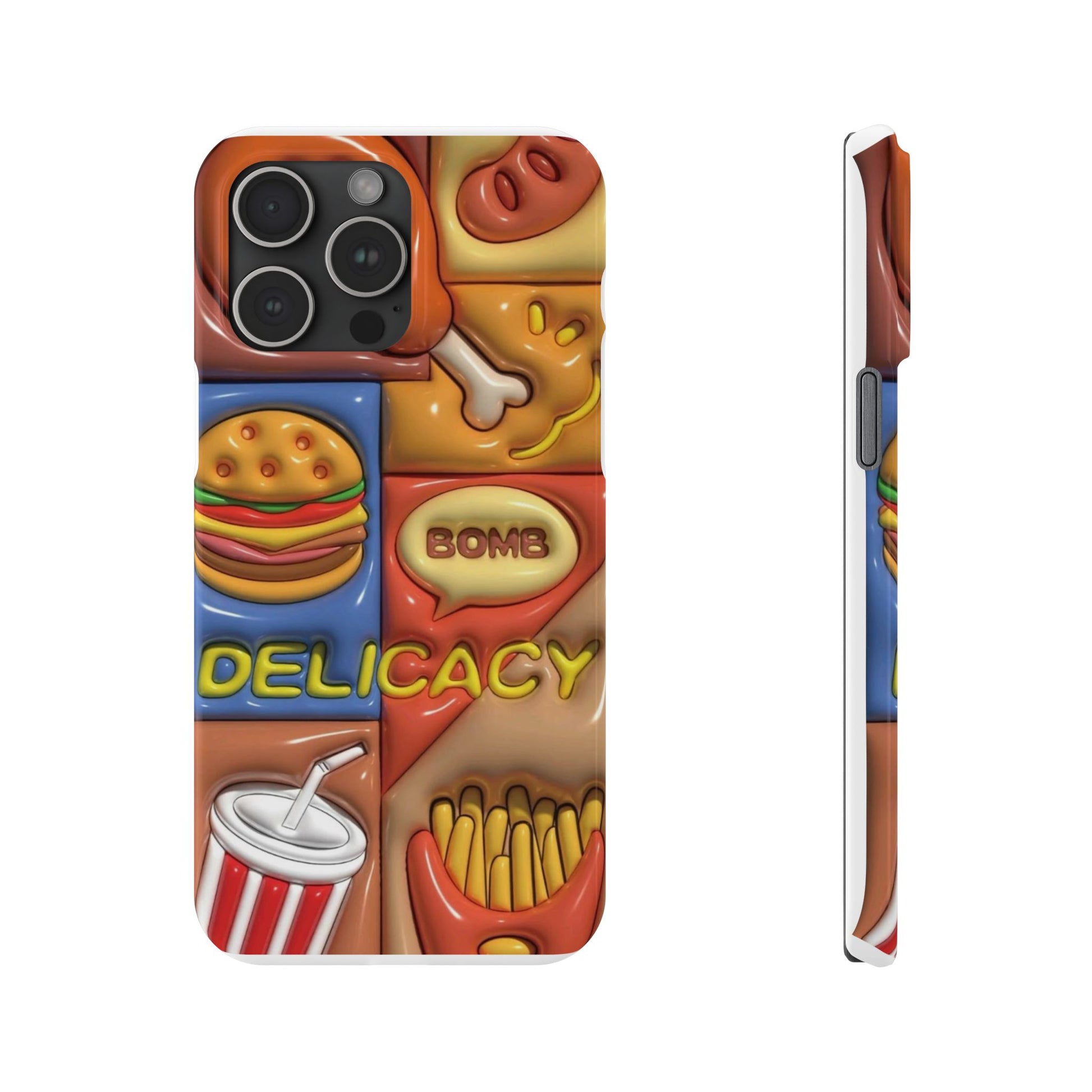 Fast Food Lover - Slim Phone Cases