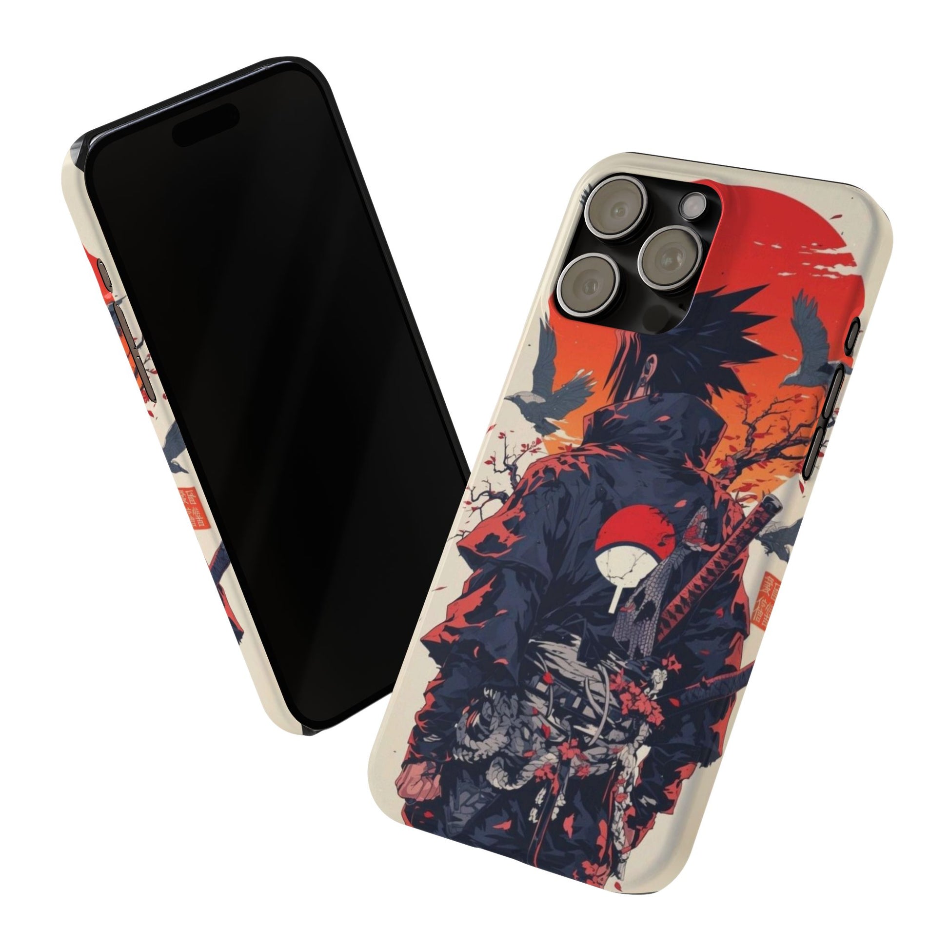 Slim Phone Case with Jap Design