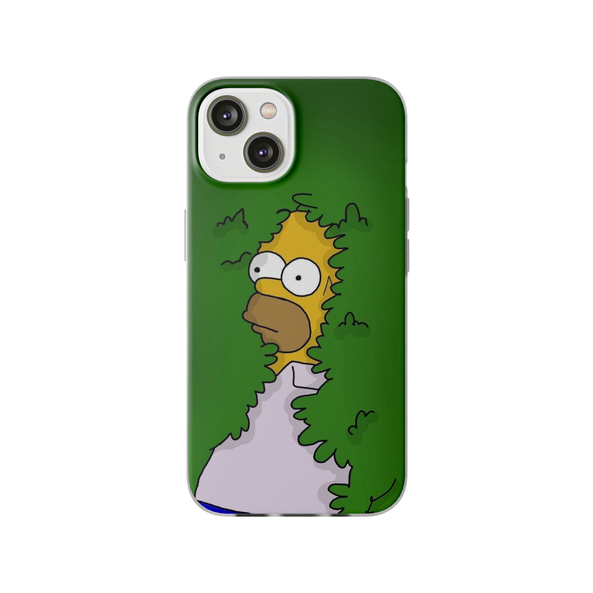 Phone Cases Homer Simpson Hidden in Bush Design
