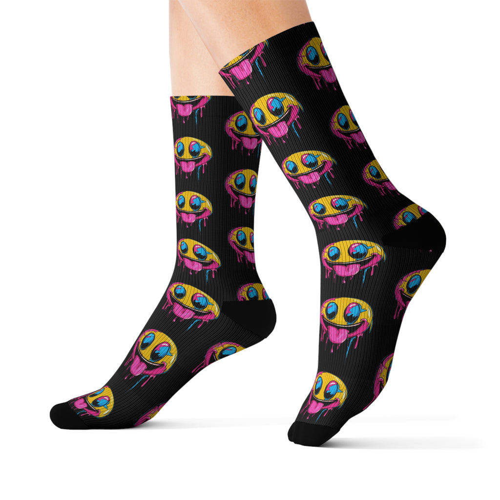Socks - Fun Drippy Eyes