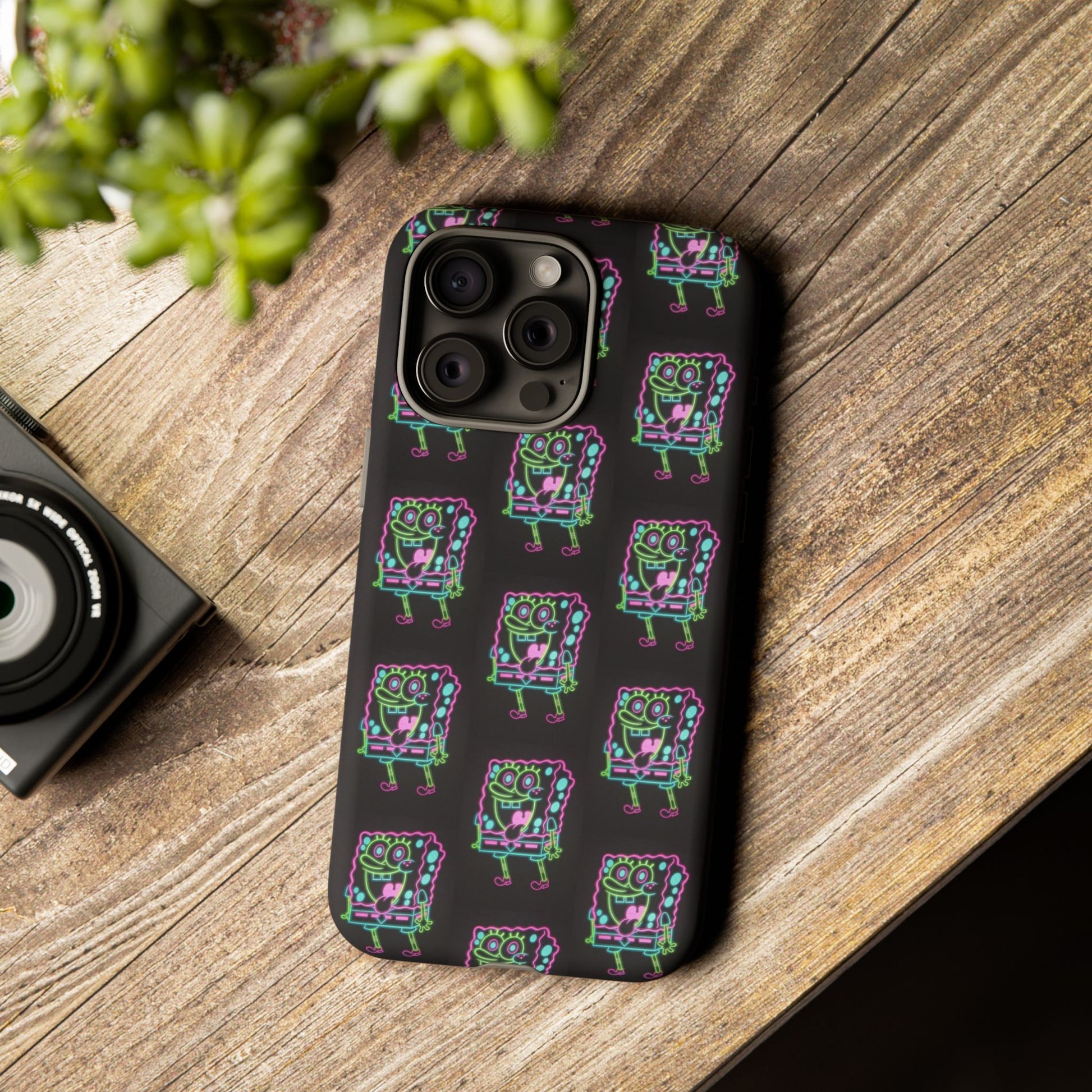 SpongeBob Phone Case - Tough Character Design for Kids & Fans
