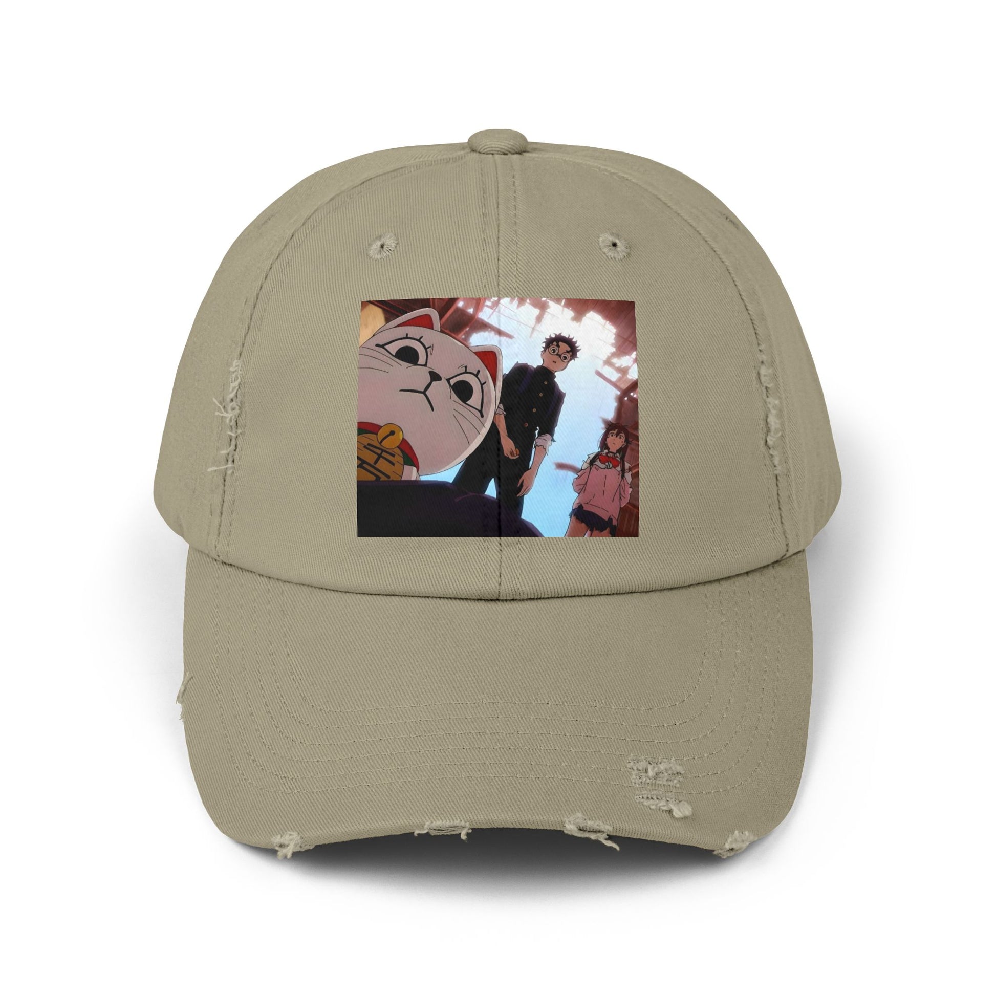 Anime Design - Unisex Distressed Cap