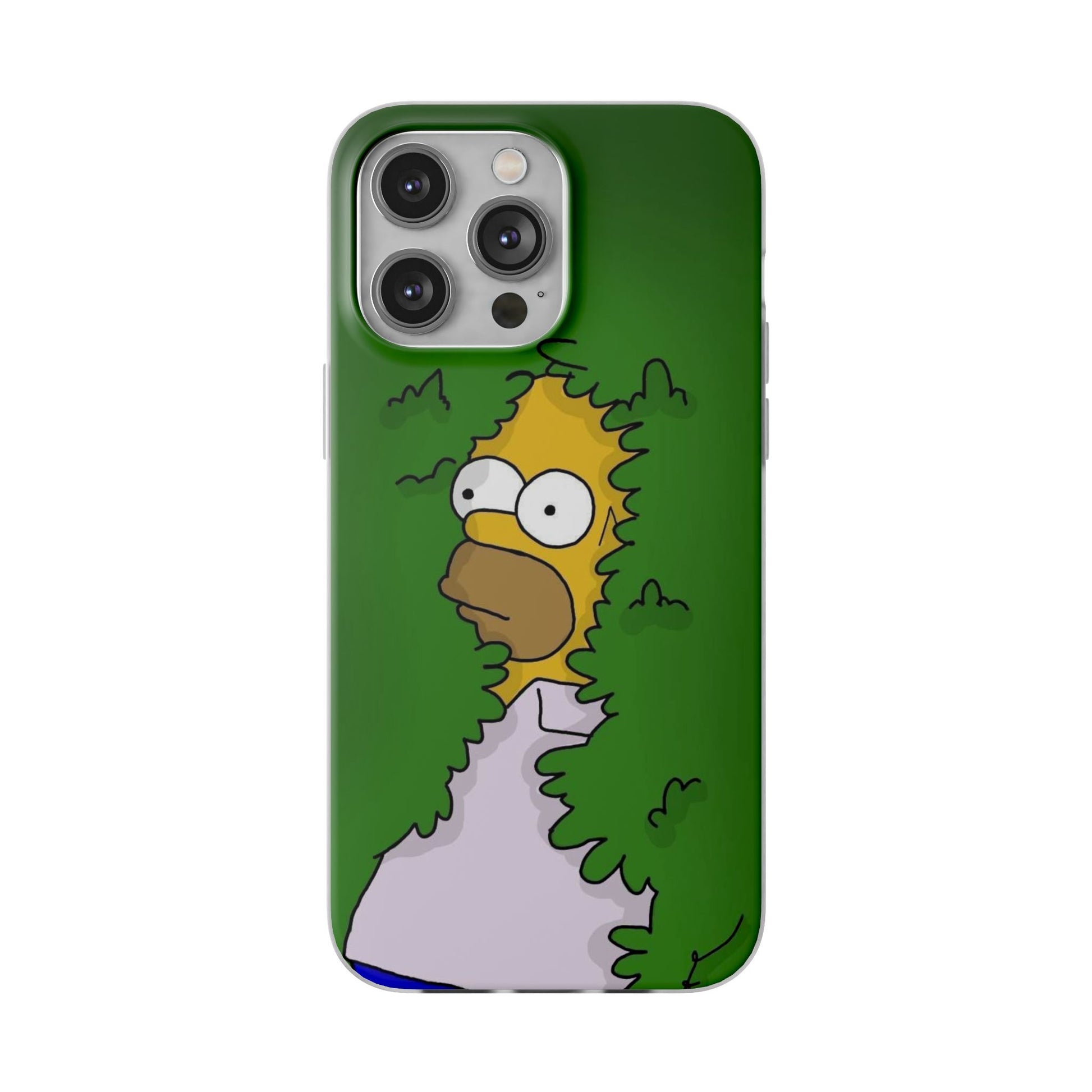Phone Cases Homer Simpson Hidden in Bush Design