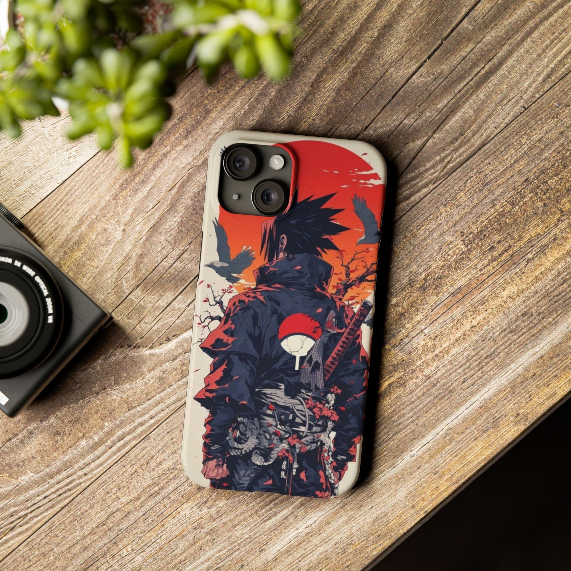 Slim Phone Case with Jap Design