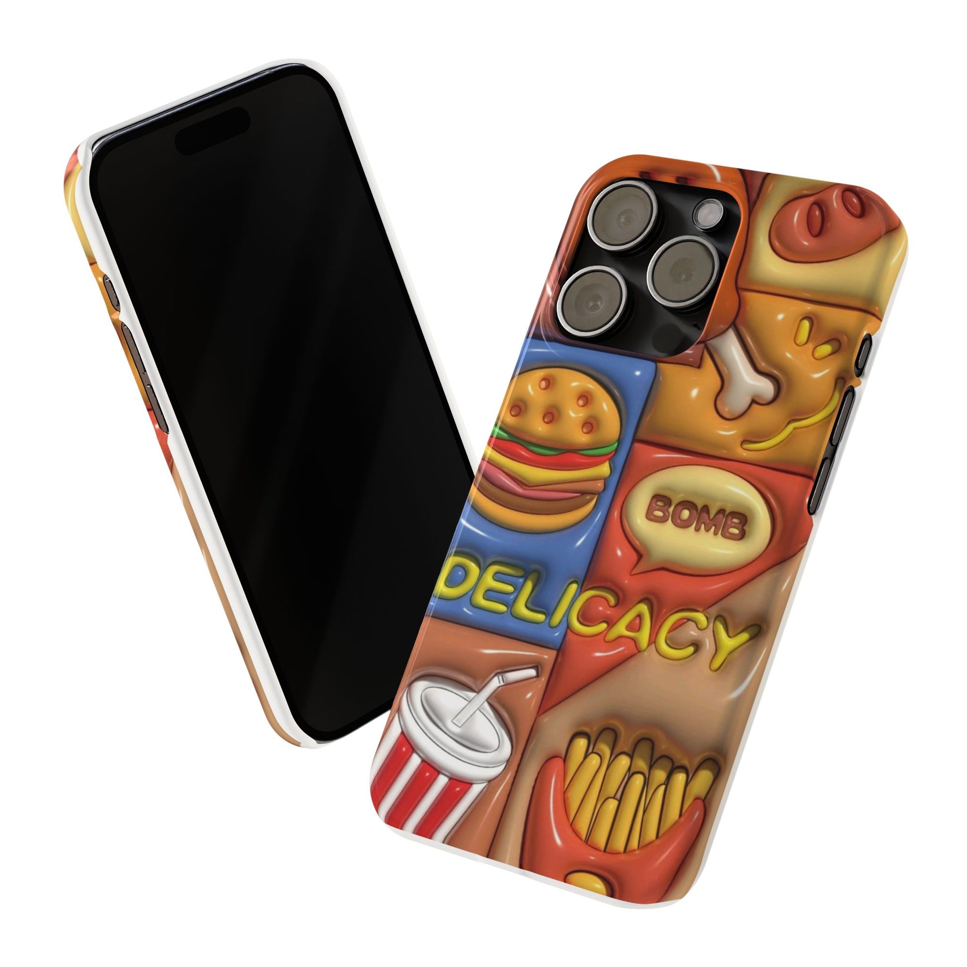 Fast Food Lover - Slim Phone Cases