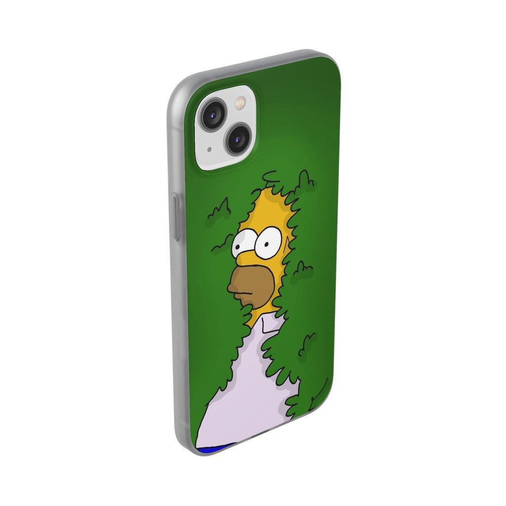 Phone Cases Homer Simpson Hidden in Bush Design