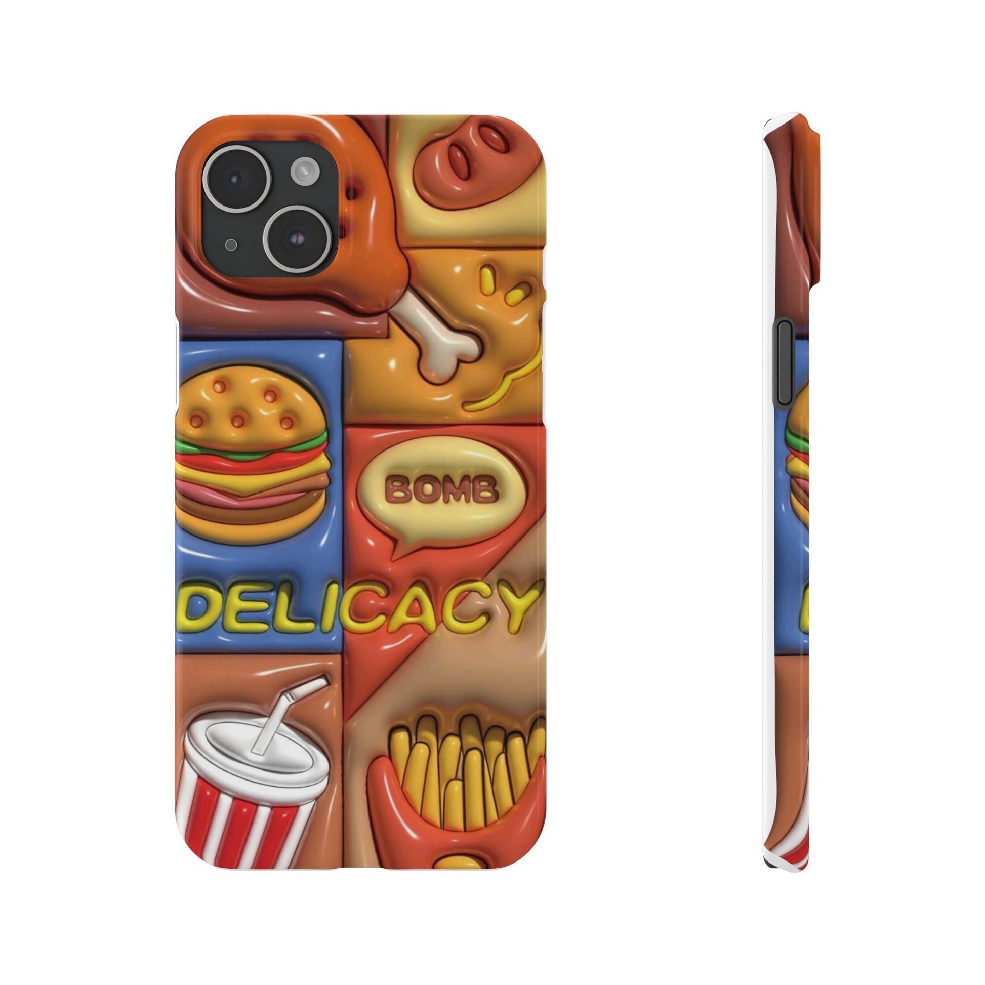 Fast Food Lover - Slim Phone Cases
