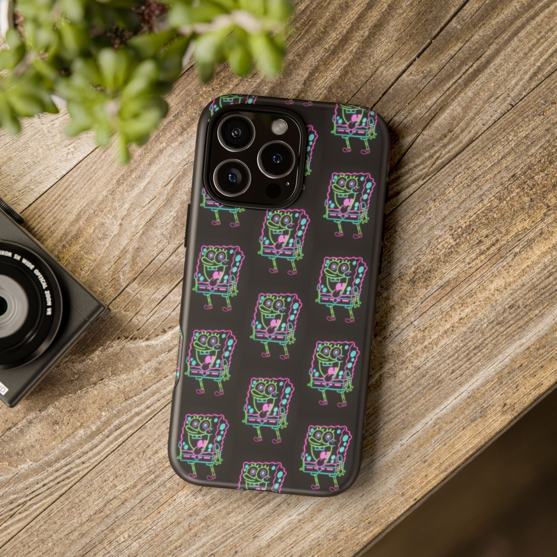 SpongeBob Phone Case - Tough Character Design for Kids & Fans
