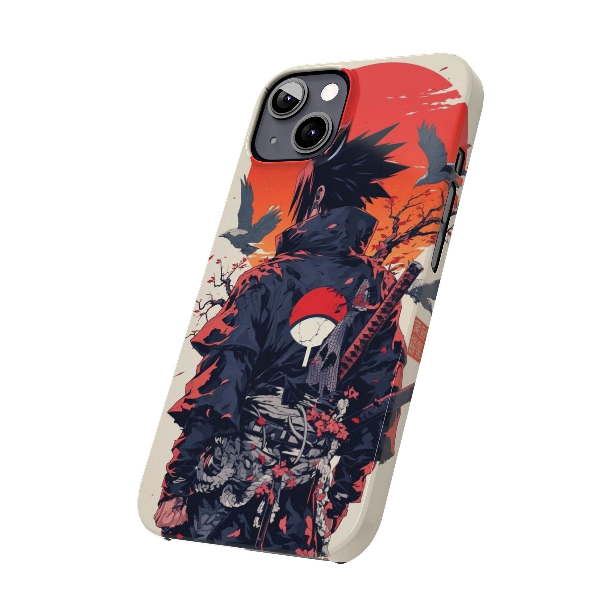Slim Phone Case with Jap Design