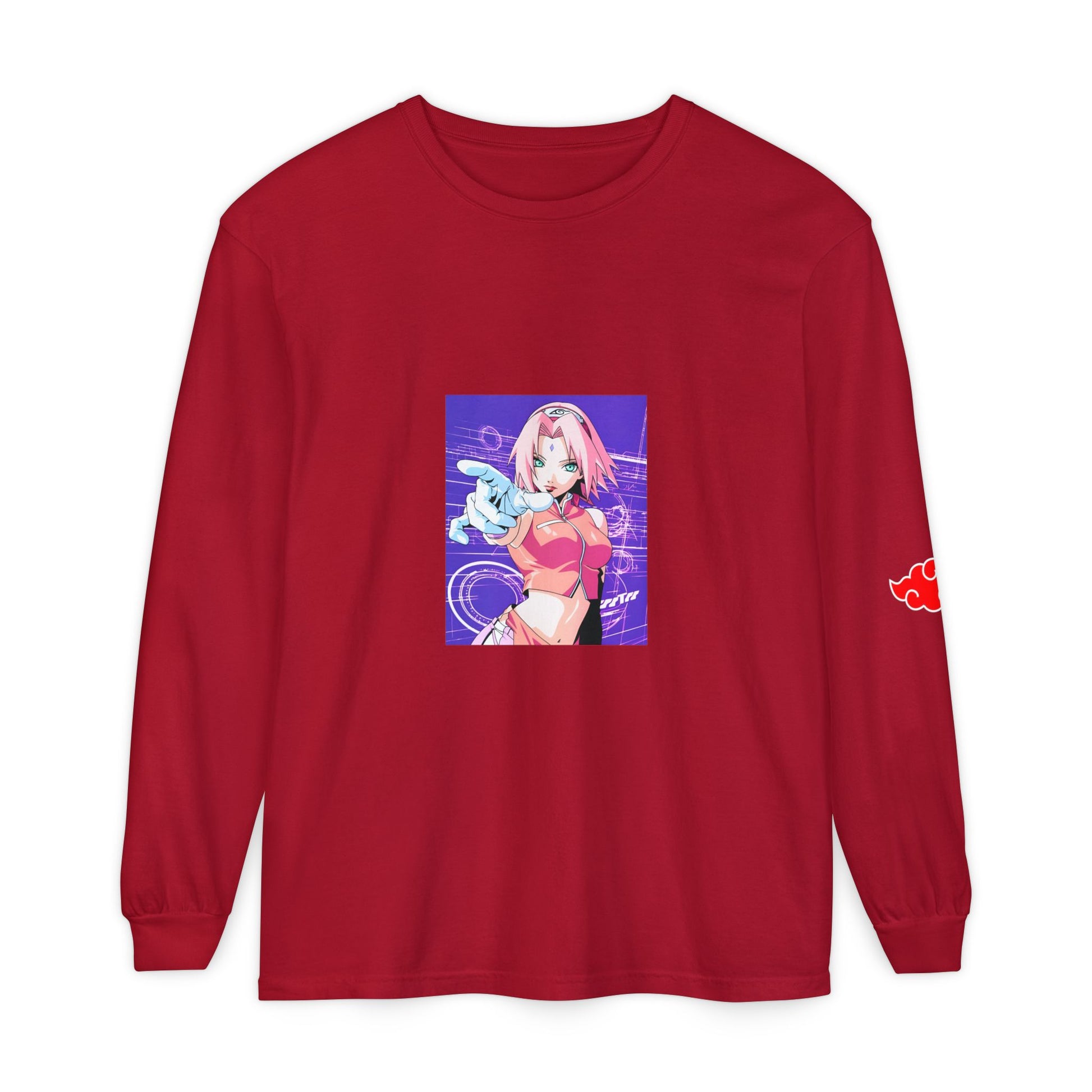 Naruti-Sakura Long Sleeve Tee