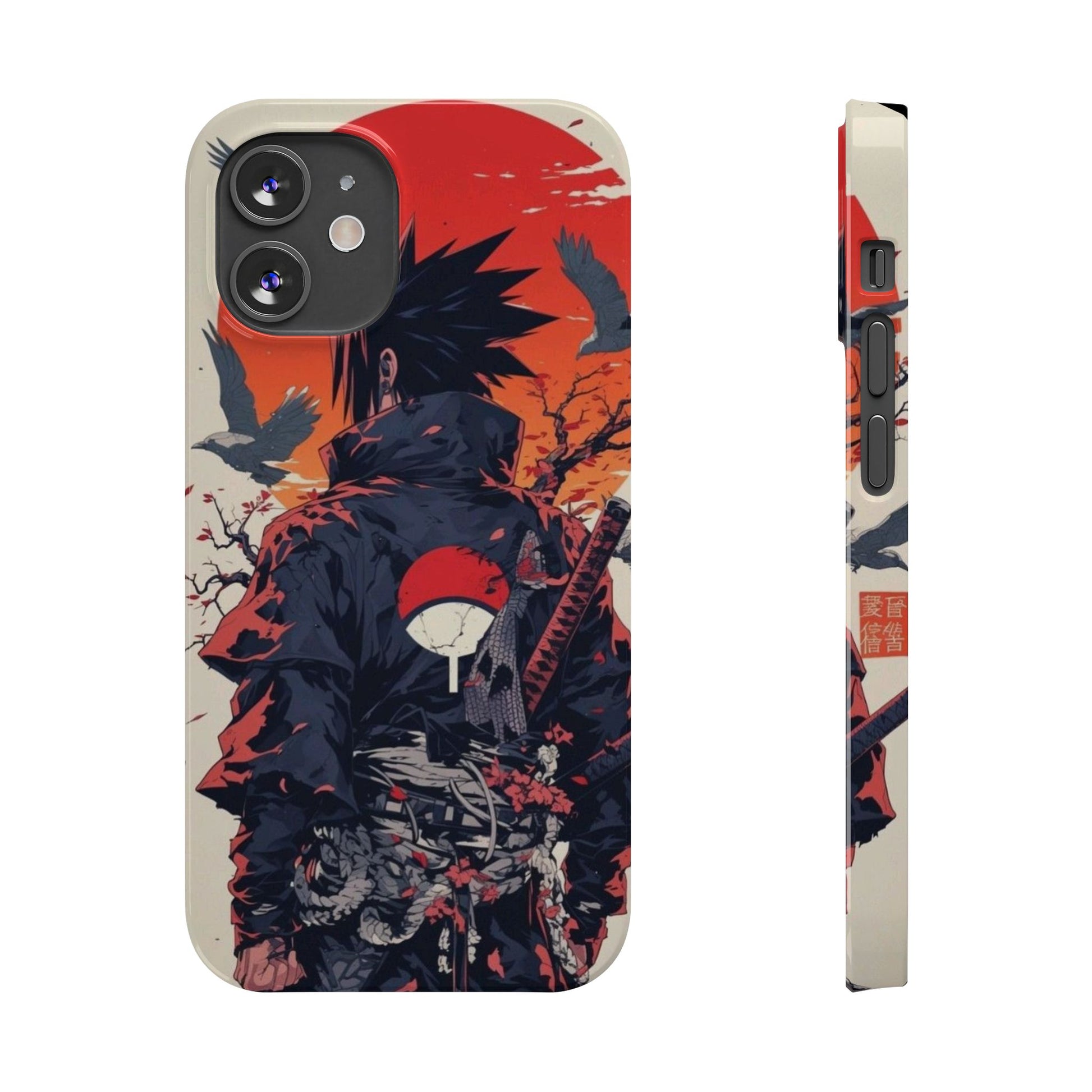 Slim Phone Case with Jap Design