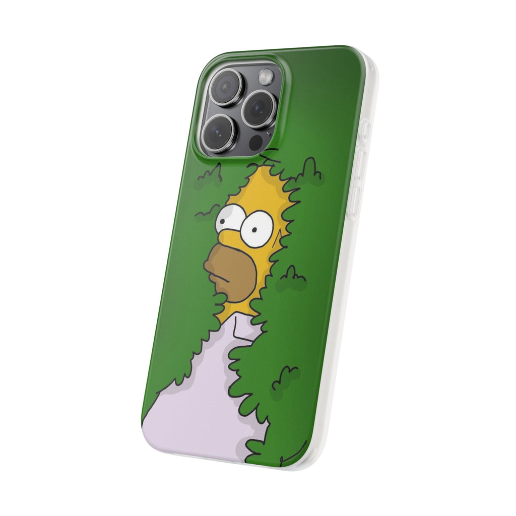 Phone Cases Homer Simpson Hidden in Bush Design