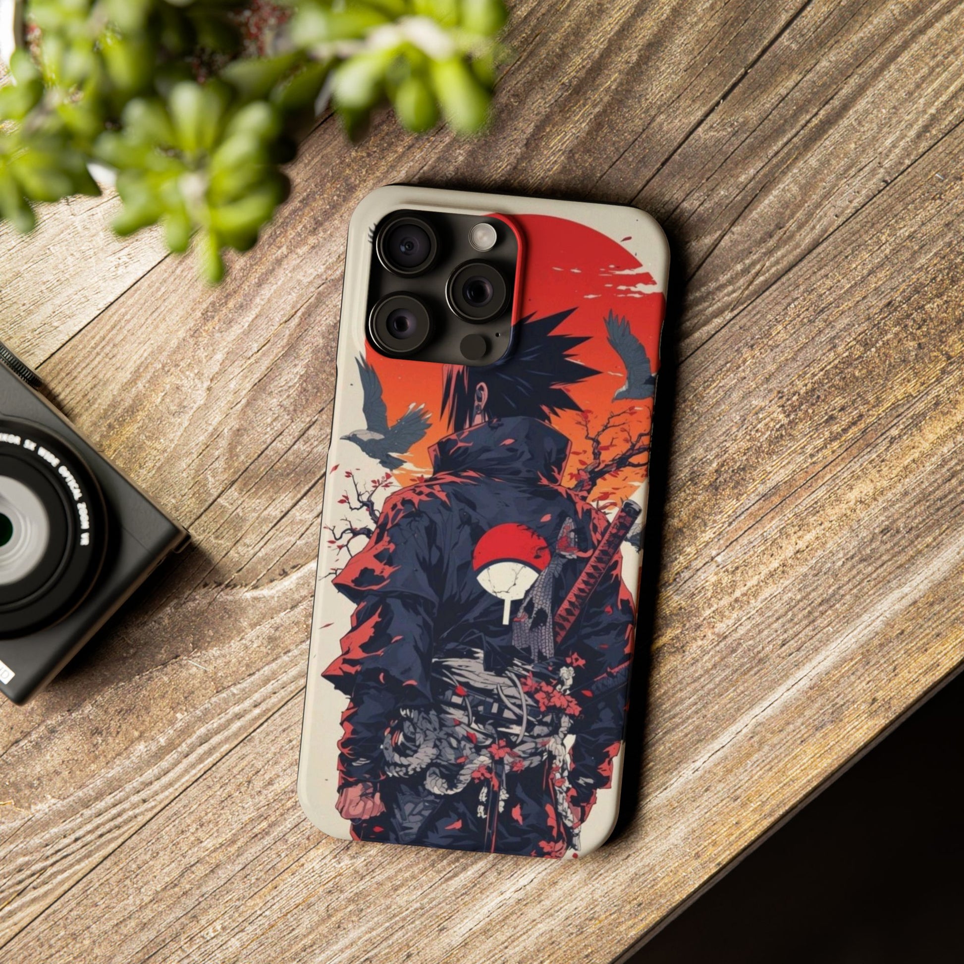 Slim Phone Case with Jap Design